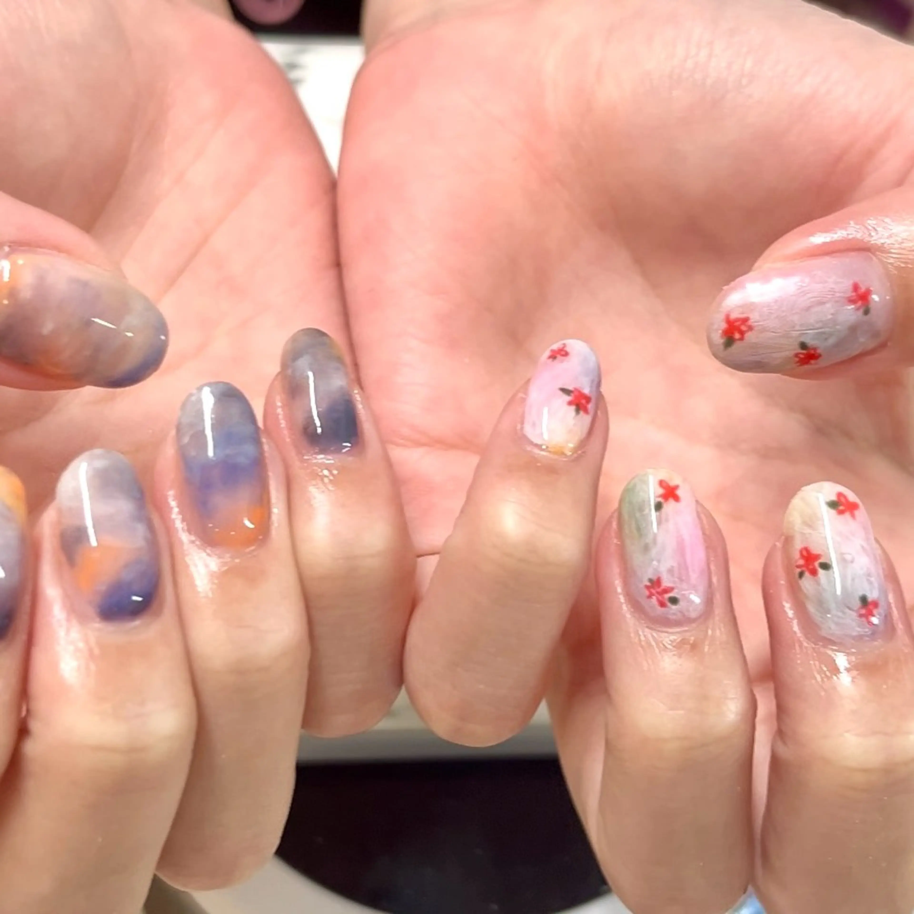 ネイル nail.u所属・テルイ ユウのネイルデザイン