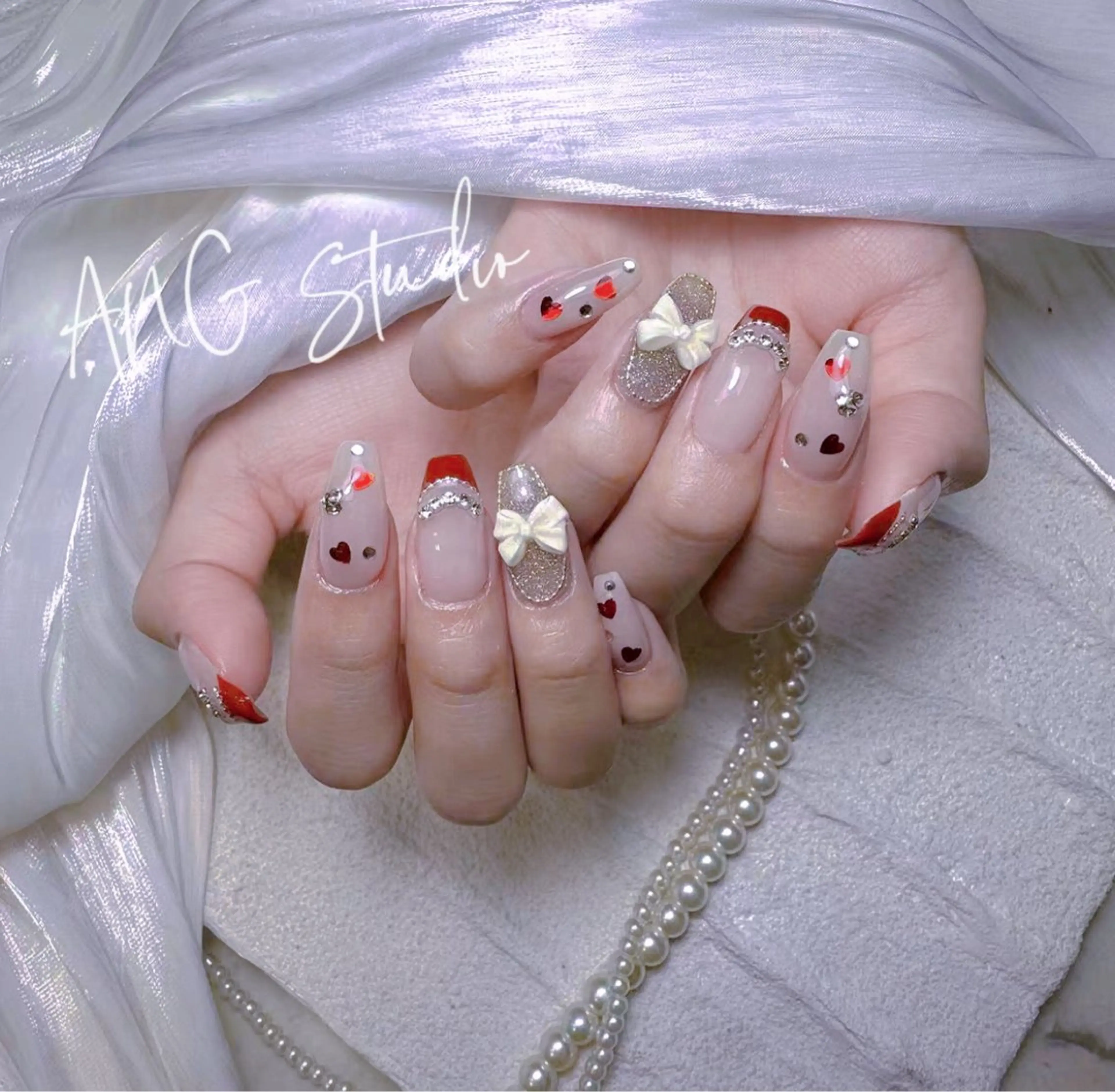 ネイル ハンドネイル ハンドケア ANG Studioのネイルデザイン