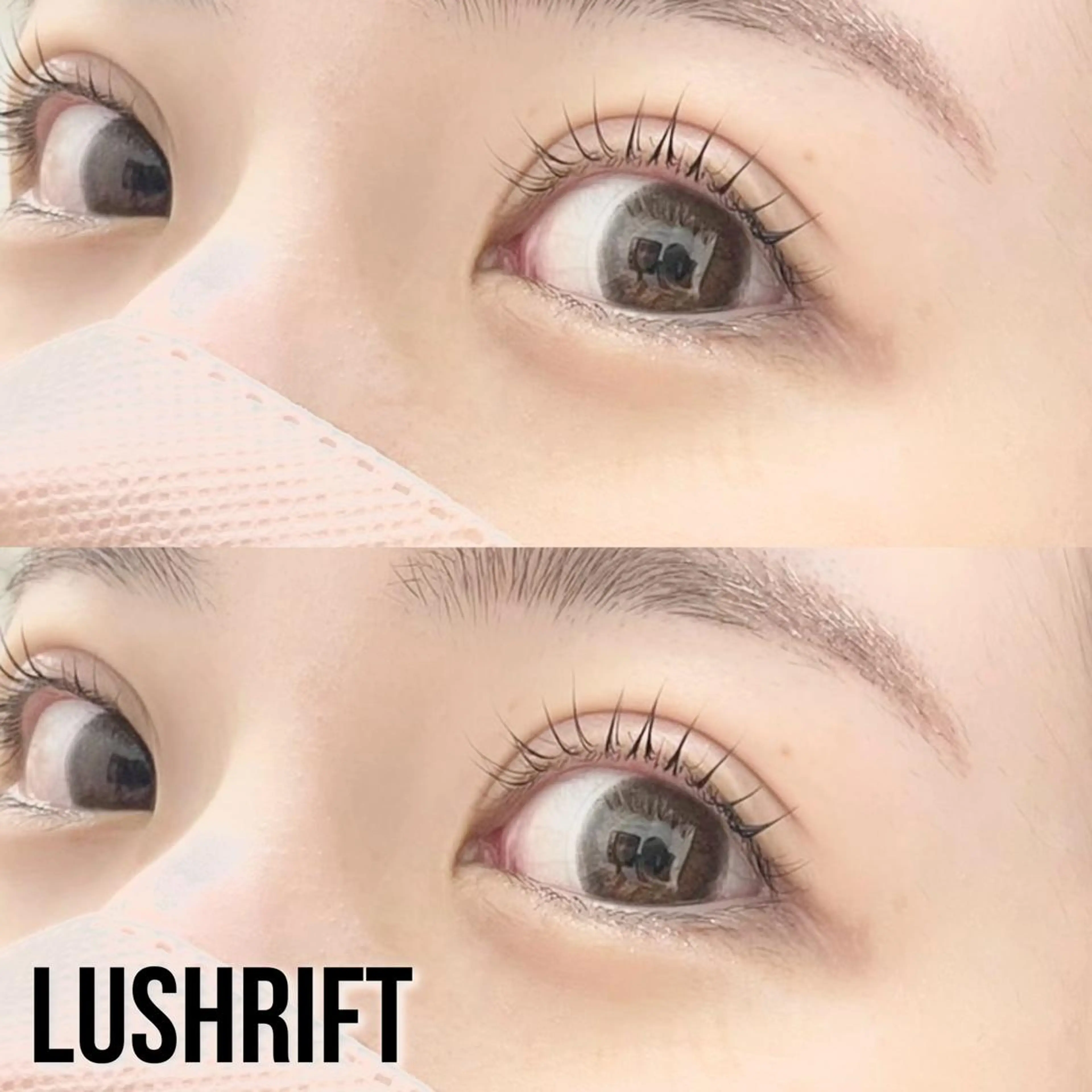 マツエク・マツパ パリジェンヌラッシュリフト MYU🩵 Mirajuのマツエク・マツパデザイン