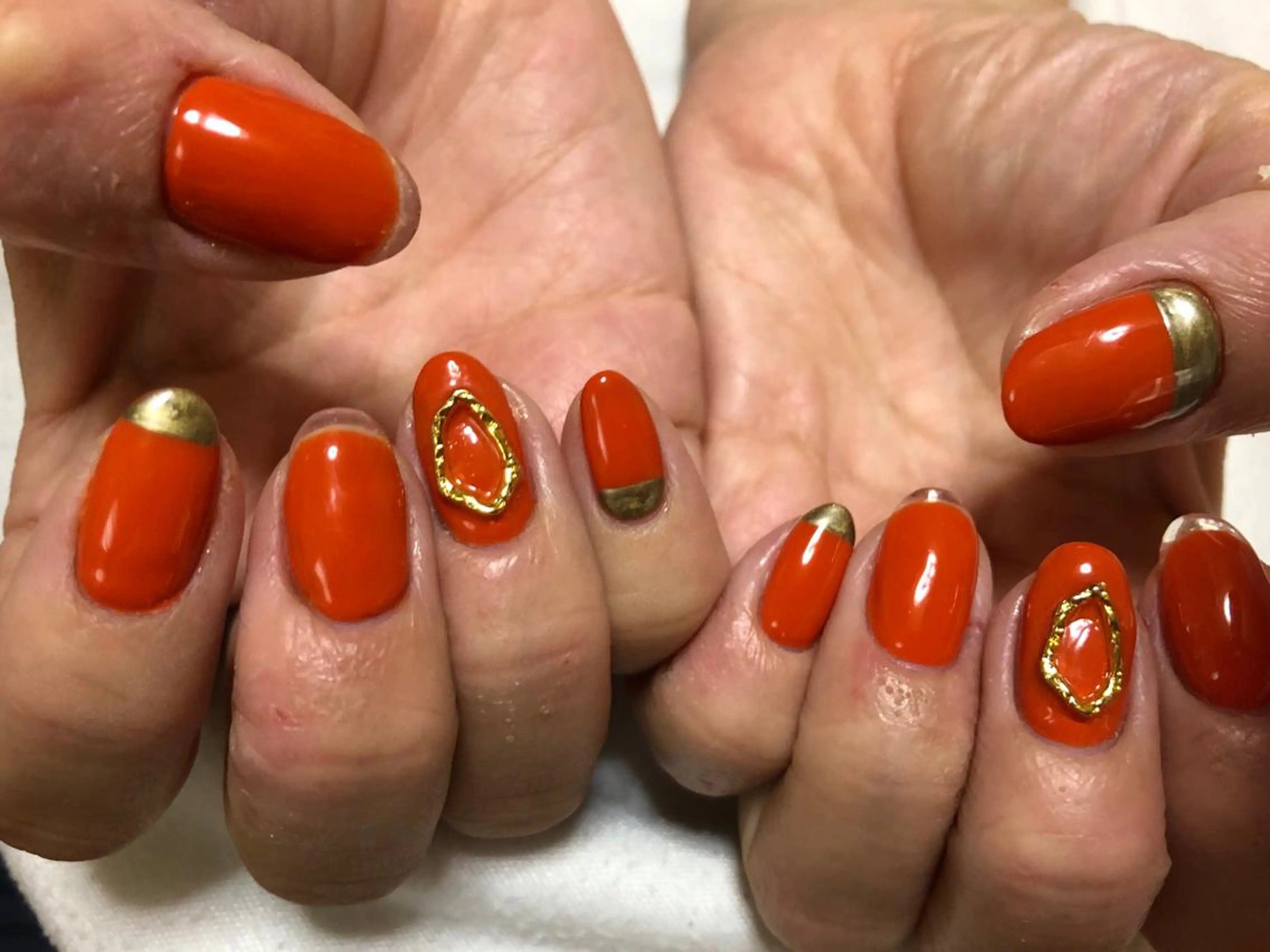 ネイル クリアネイル フレンチネイル private_ salon.Leaのネイルデザイン