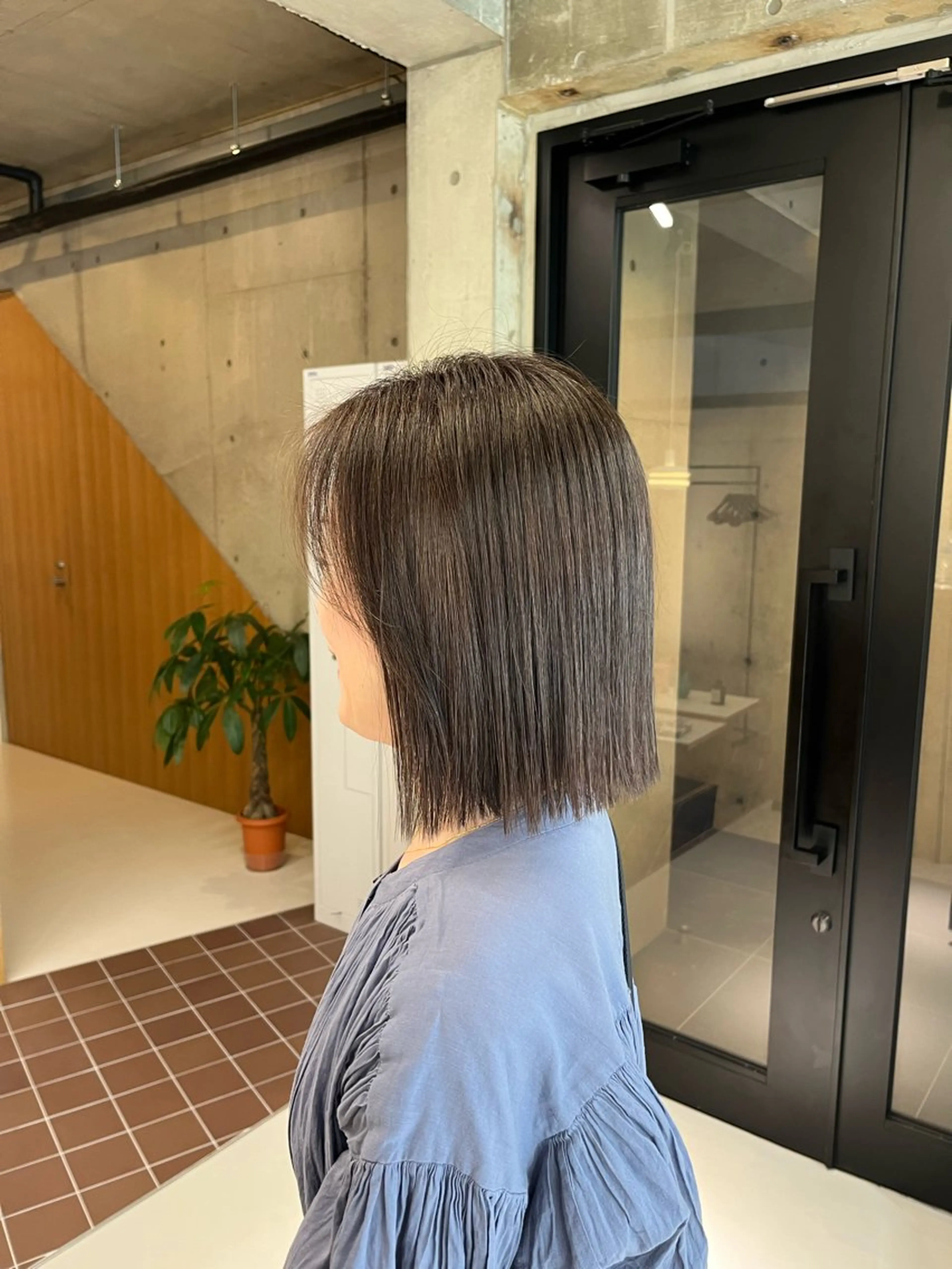 ショート 髪質改善 トリートメント カット ヘアカラー トリートメント nagi所属・横田直也／韓国風 レイヤーカット／千種のヘアスタイル