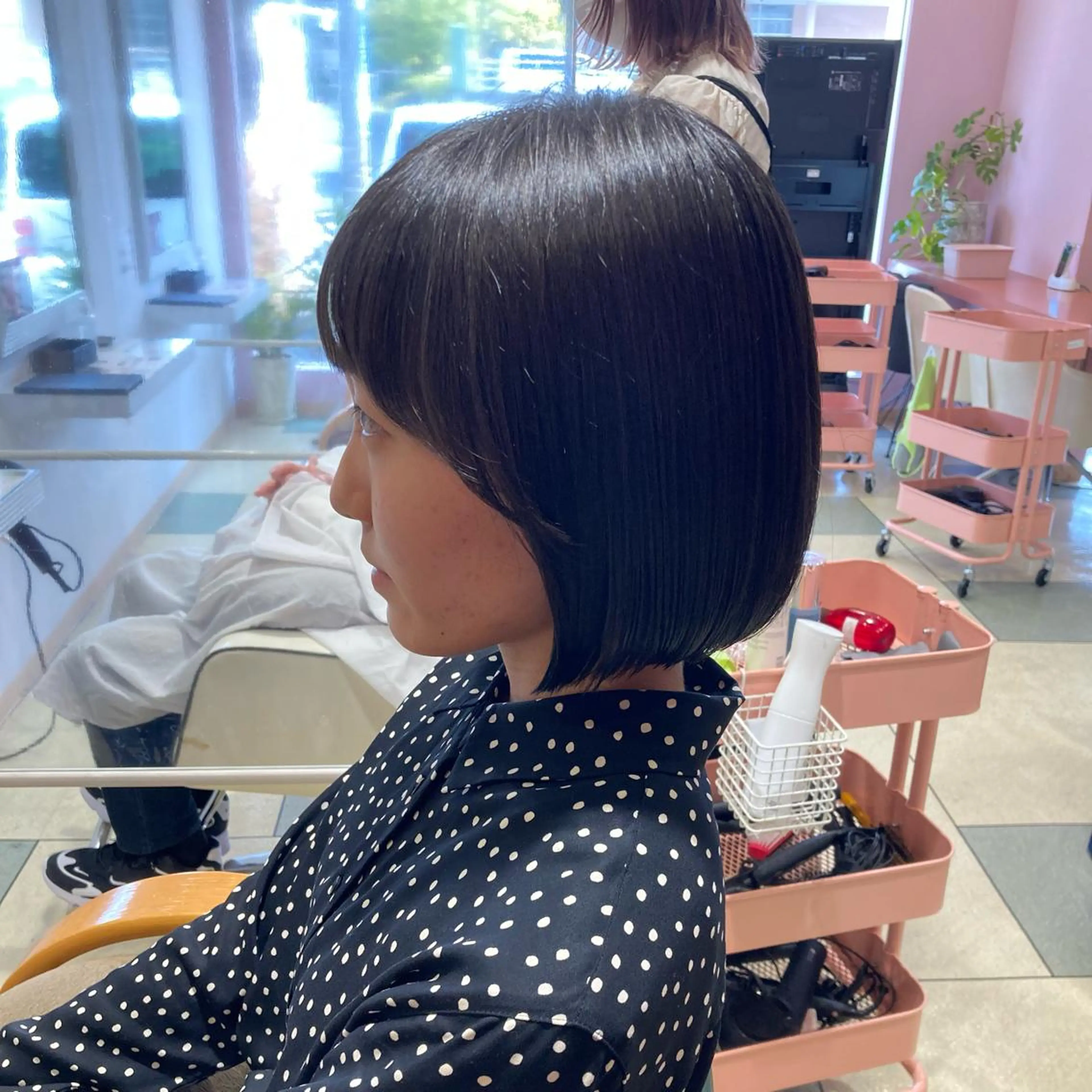 ショート ボブ ♡ナナコ♡ レイヤー/艶髪のヘアスタイル