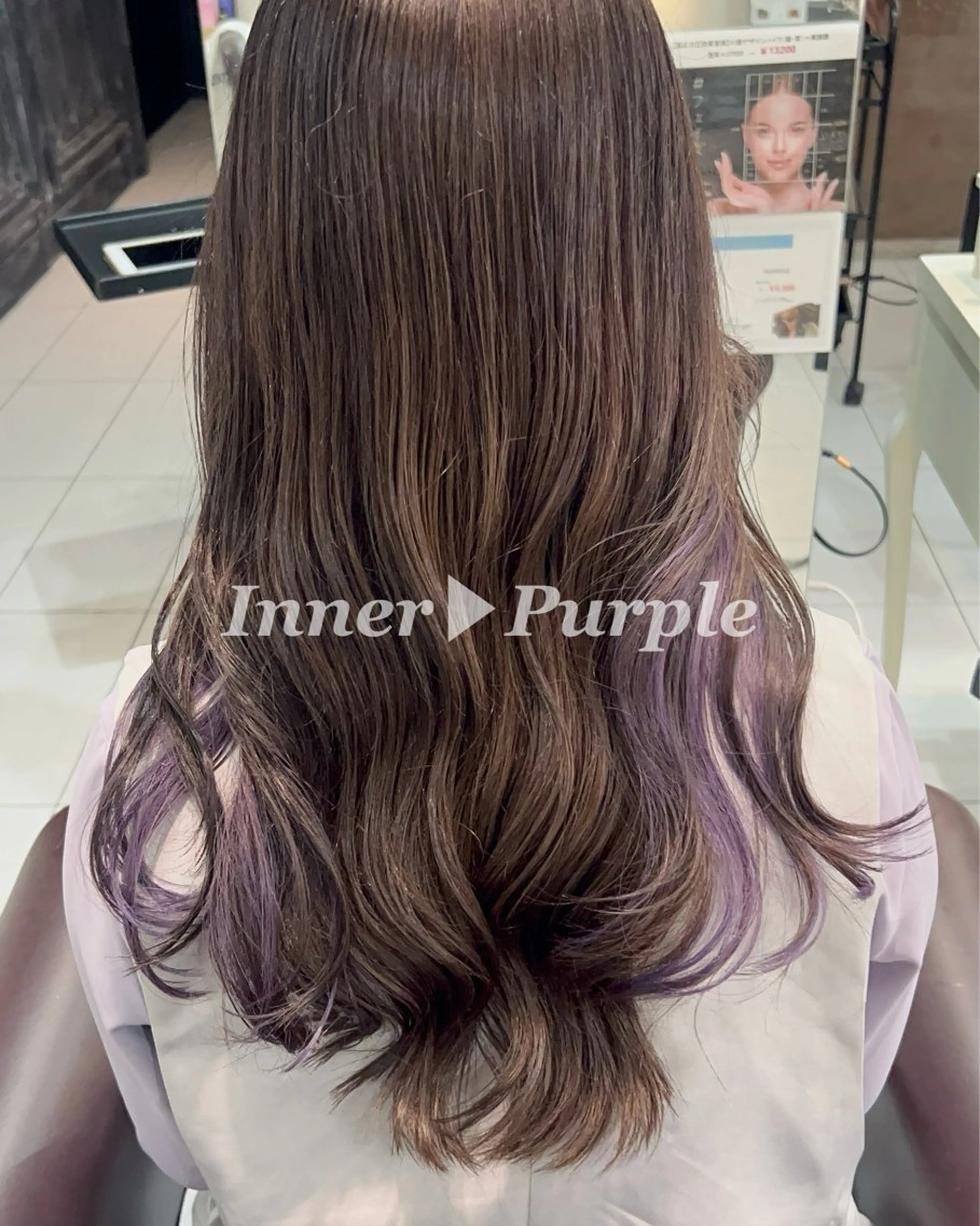 ロング カラー 艶カラー/エクステ/ 藤原リックのヘアスタイル