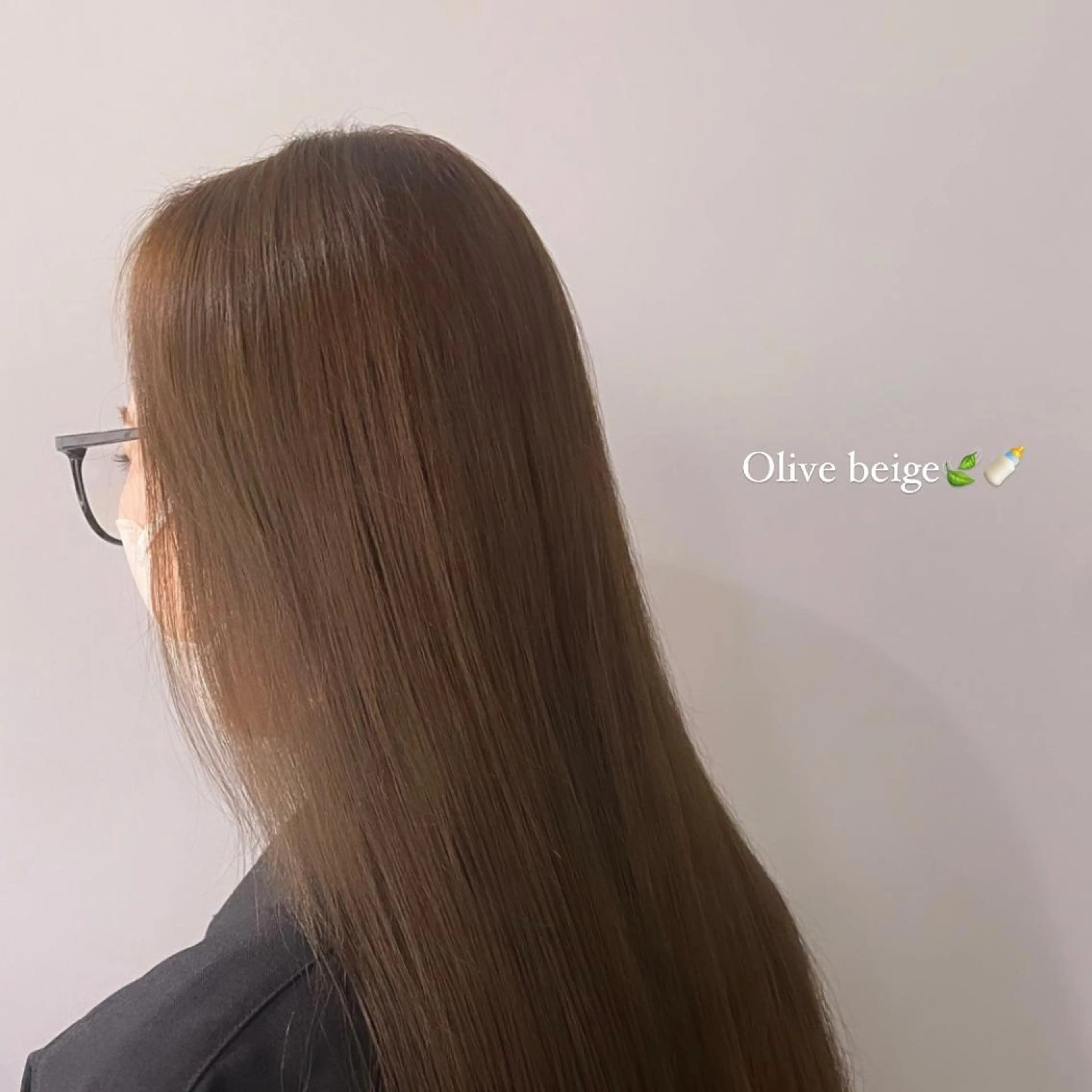 カラー ベージュカラー いまかわ ゆなのヘアスタイル