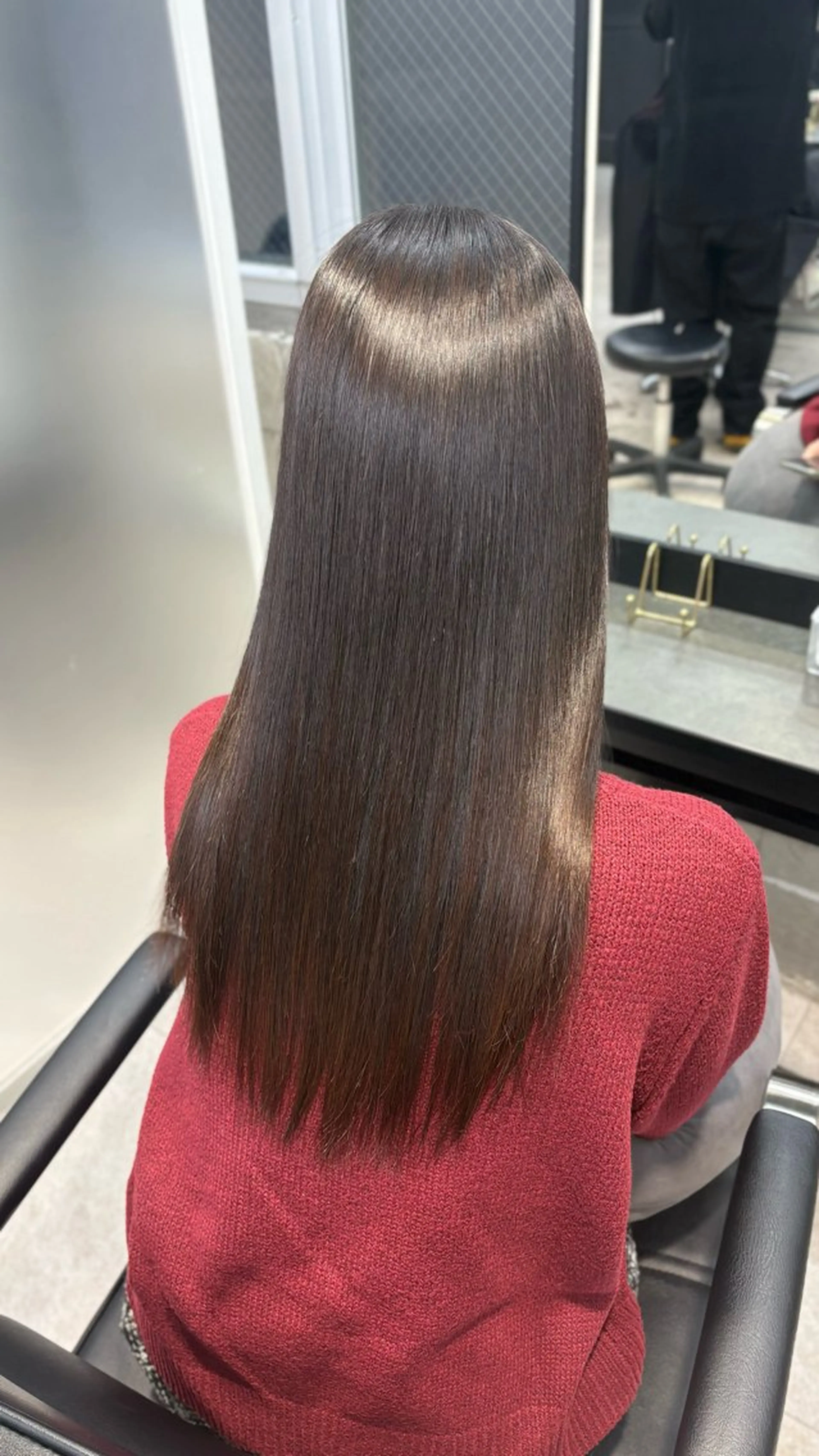 ロング 髪質改善 縮毛矯正 トリートメント 縮毛矯正 youres hair 髪質改善トリートメント&ヘッドスパ 新宿west店所属・小林春月 /新宿美容師のヘアスタイル