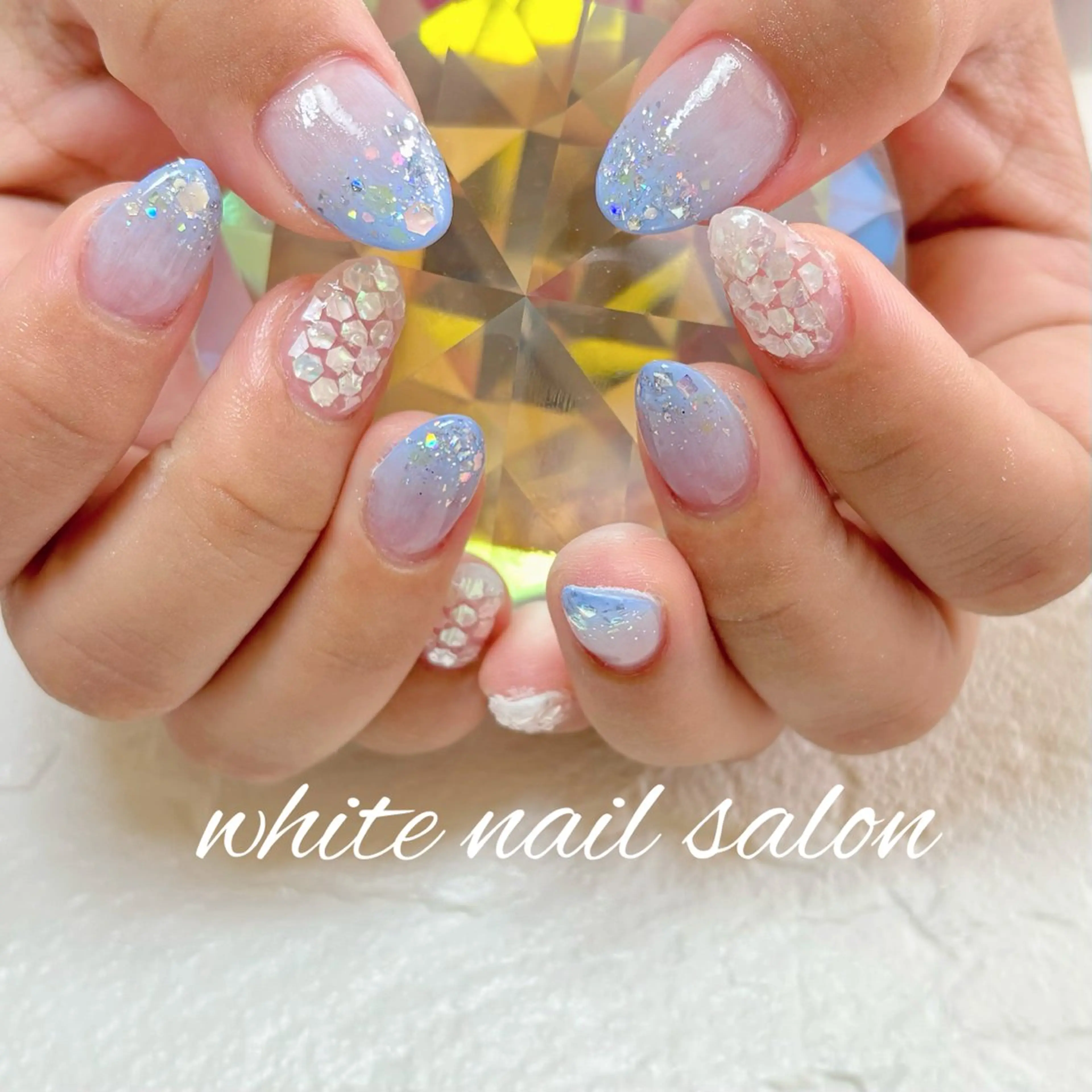 ネイル 持ち込み ホワイト ハンドネイル white nail salonのネイルデザイン