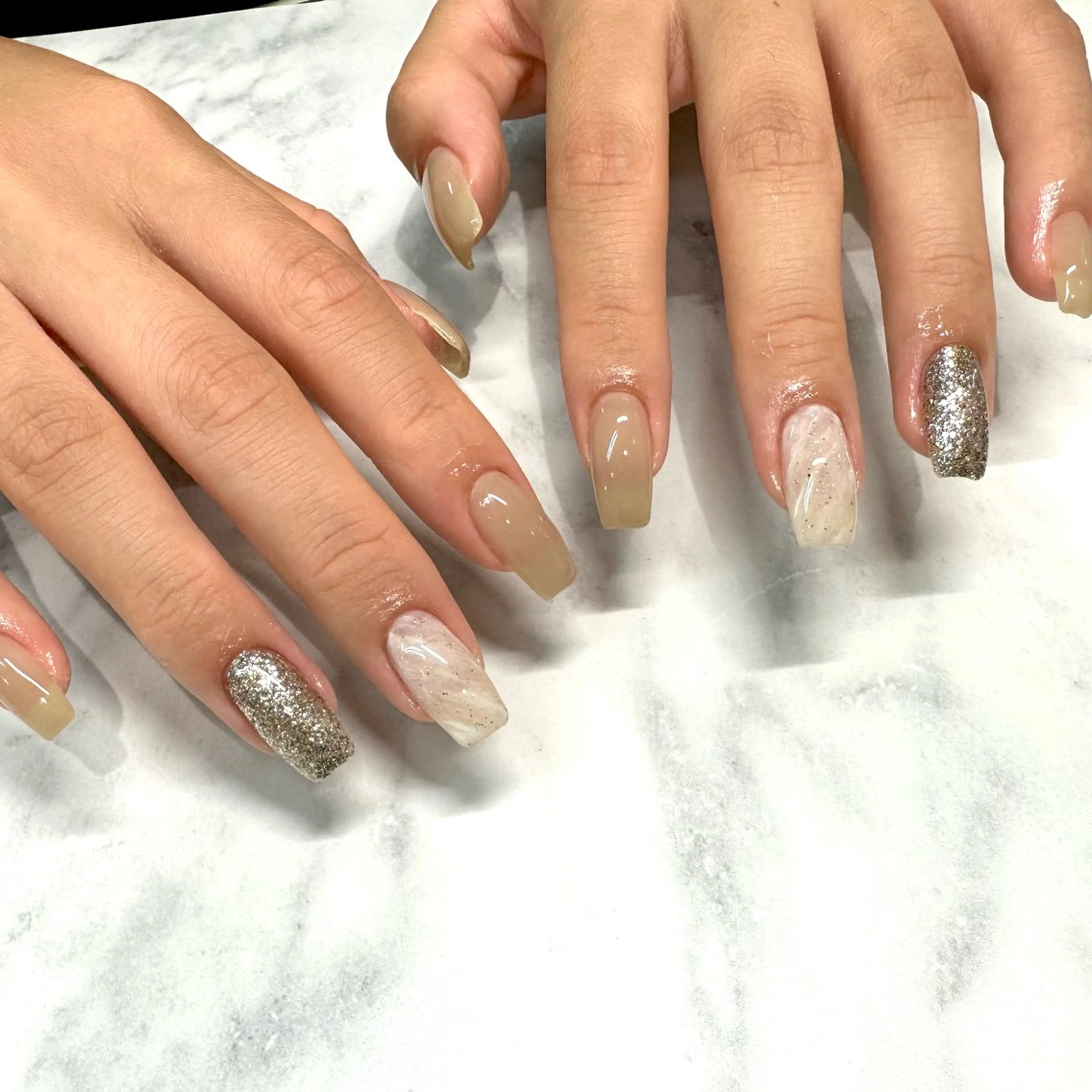 ネイル ハンドネイル Bianca浦和🎀 渋谷のネイルデザイン