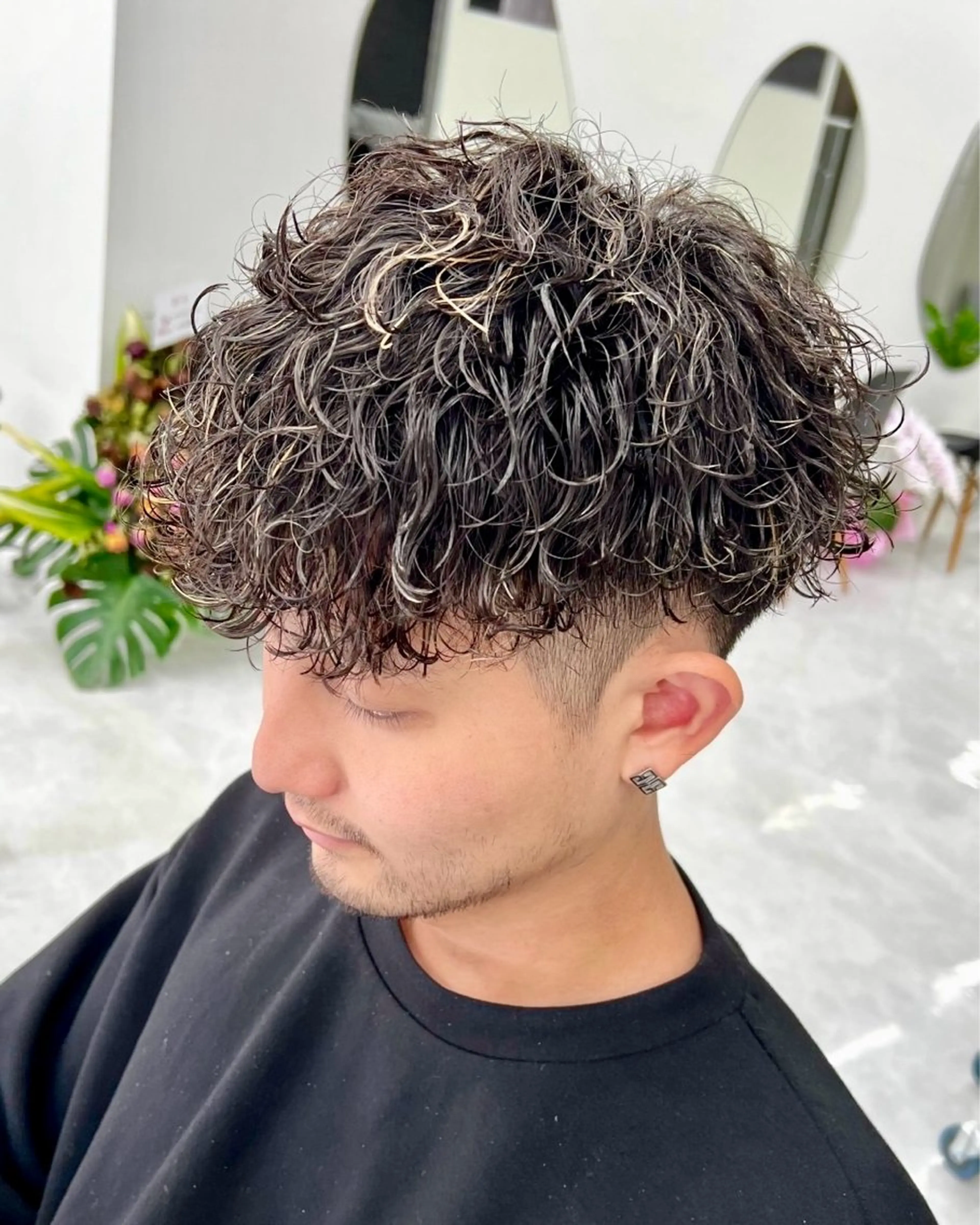 ショート カラー パーマ ヘアアレンジ メンズ キッズ 🏁メンズパーマ/ RYOYAのヘアスタイル