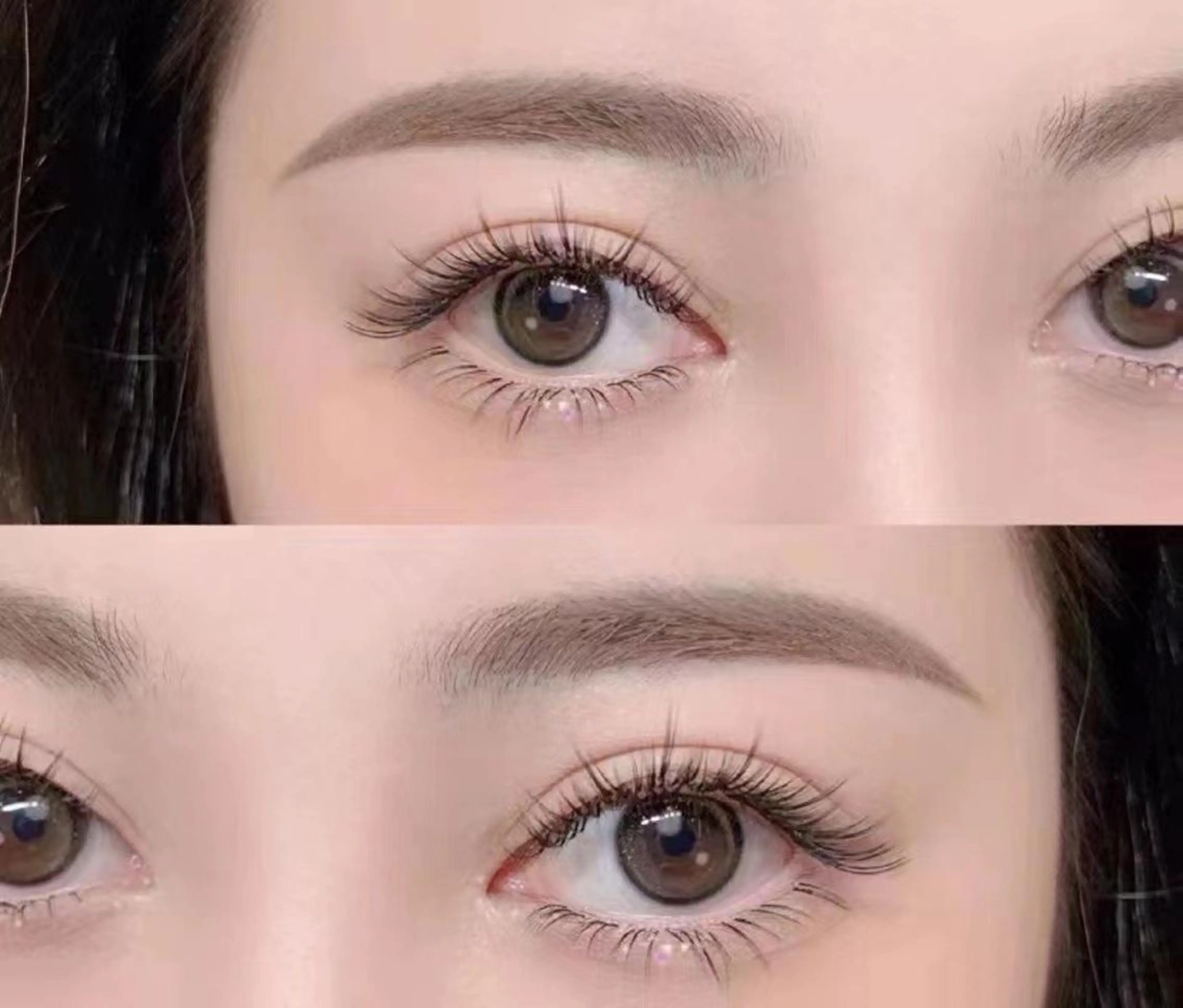 マツエク・マツパ マツエク Ai& Hitomiのマツエク・マツパデザイン