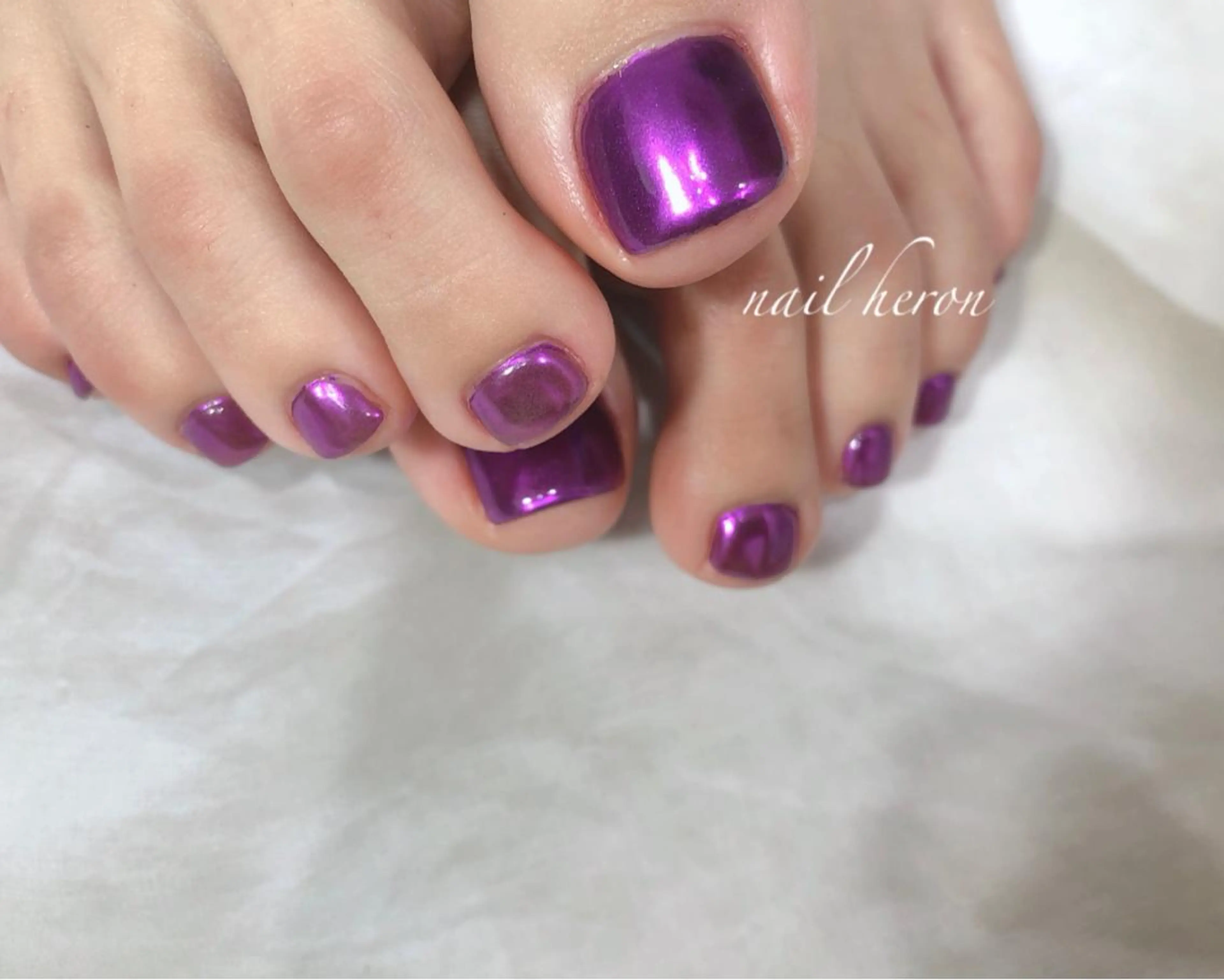 ネイル フットネイル nail heron所属・saki_ nail heronのネイルデザイン