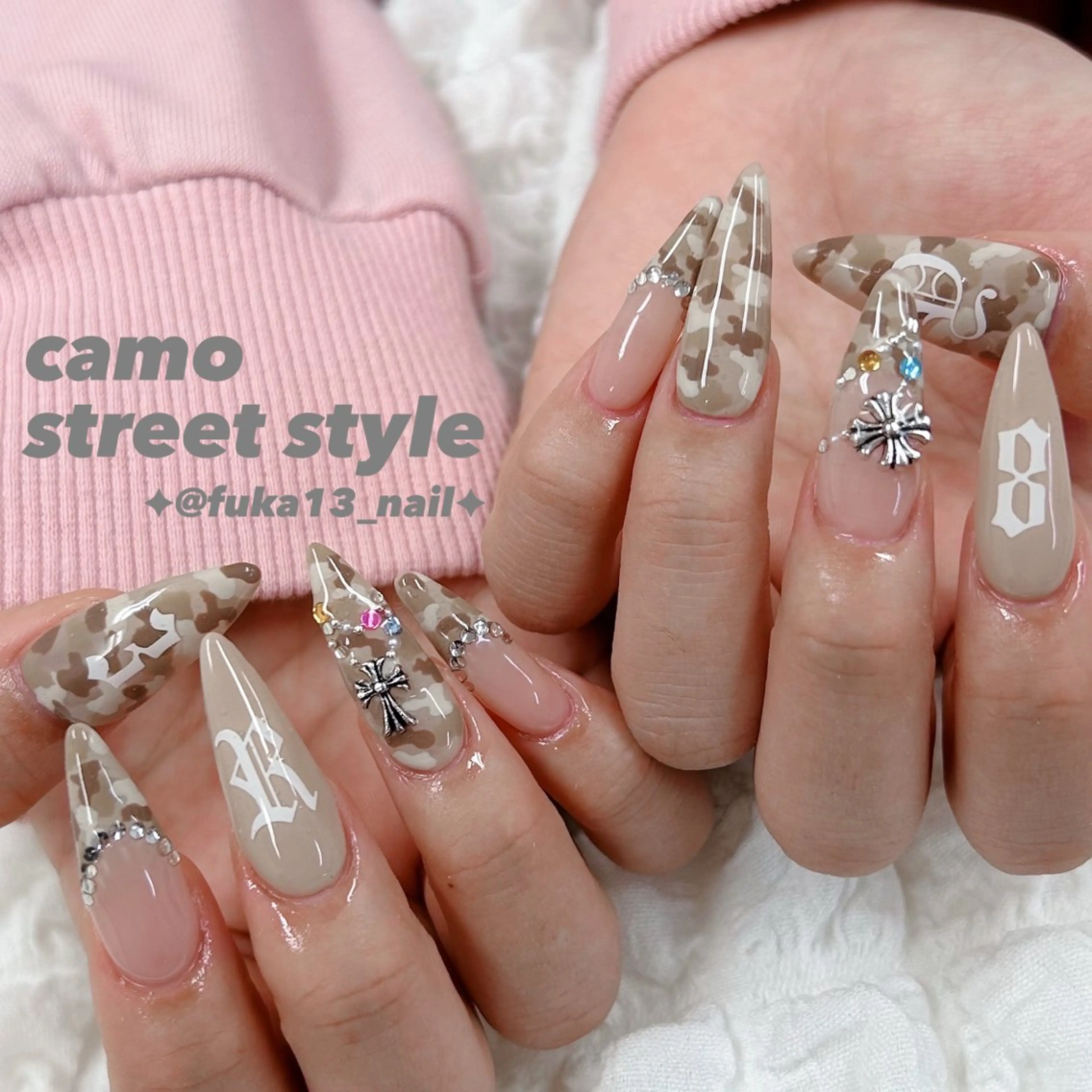 ネイル スカルプネイル ハンドネイル ネイルサロンAnela【アネラ】所属・Nail♡Fuka. /4月予約受付中のネイルデザイン