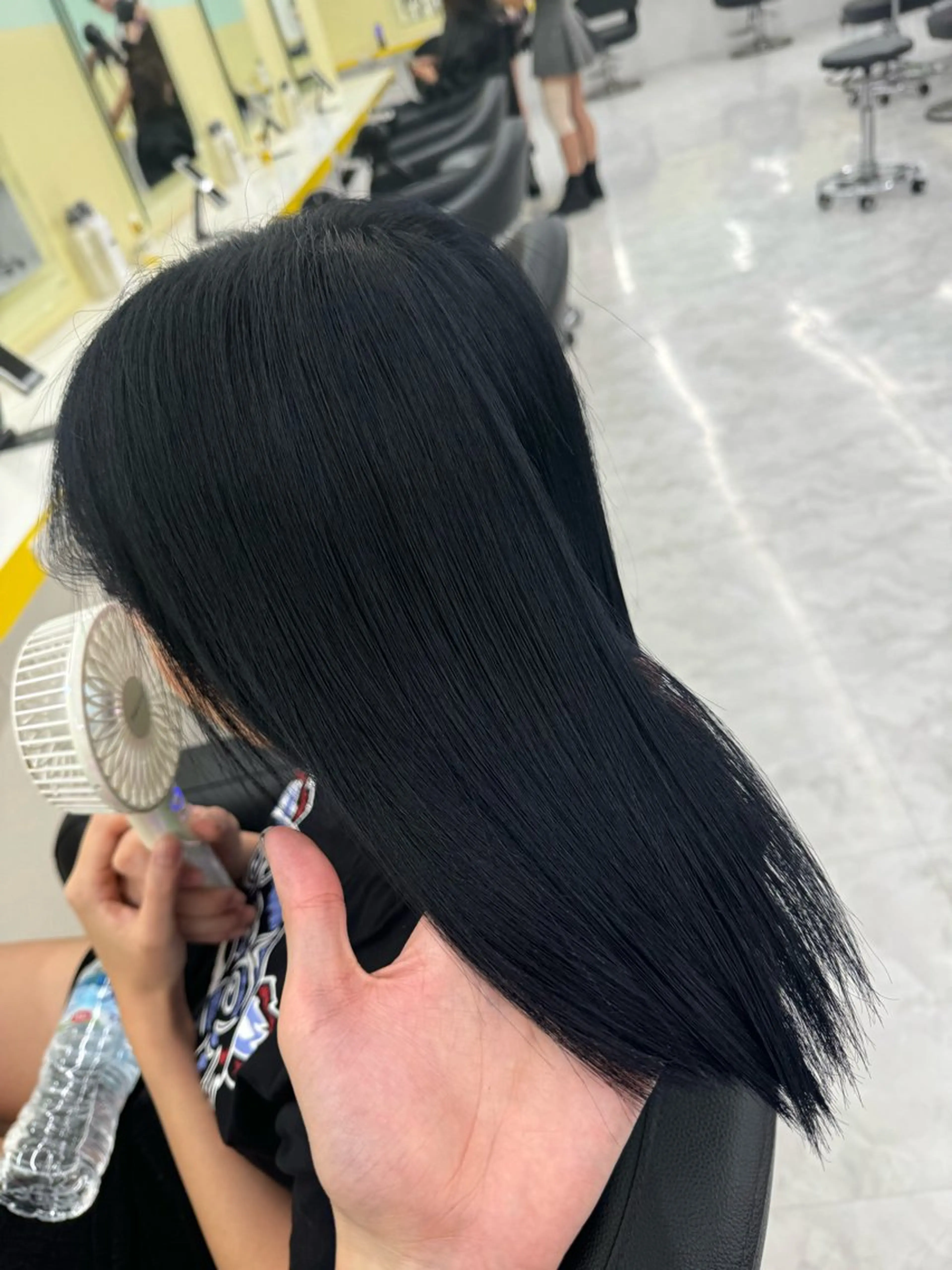 ミディアム カラー ヘアアレンジ ヘアカラー トリートメント ヘアセット 【透明感×レイヤー】 🍃RIKU🍃のヘアスタイル