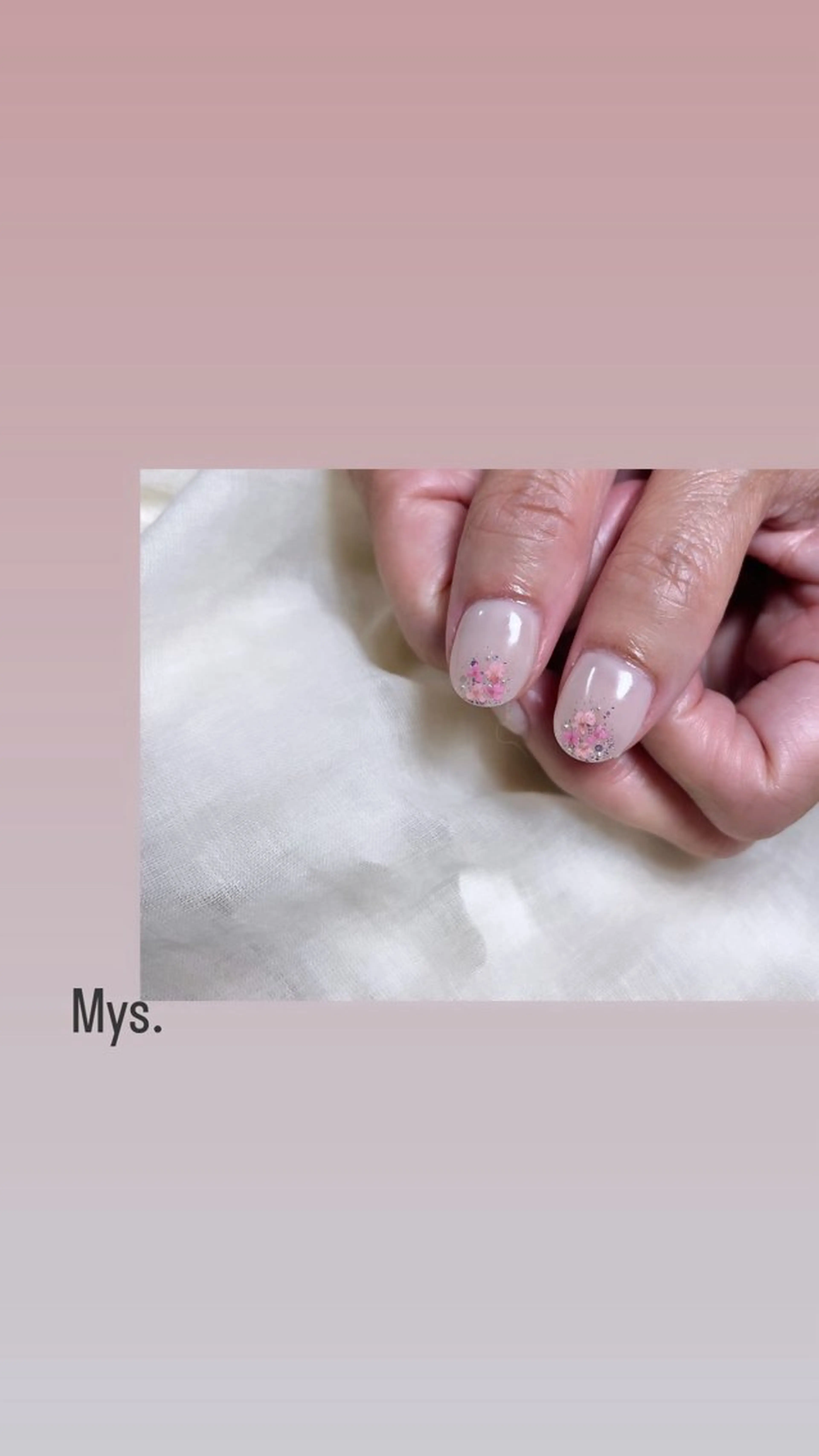 ネイル Mys. 松本結衣のネイルデザイン