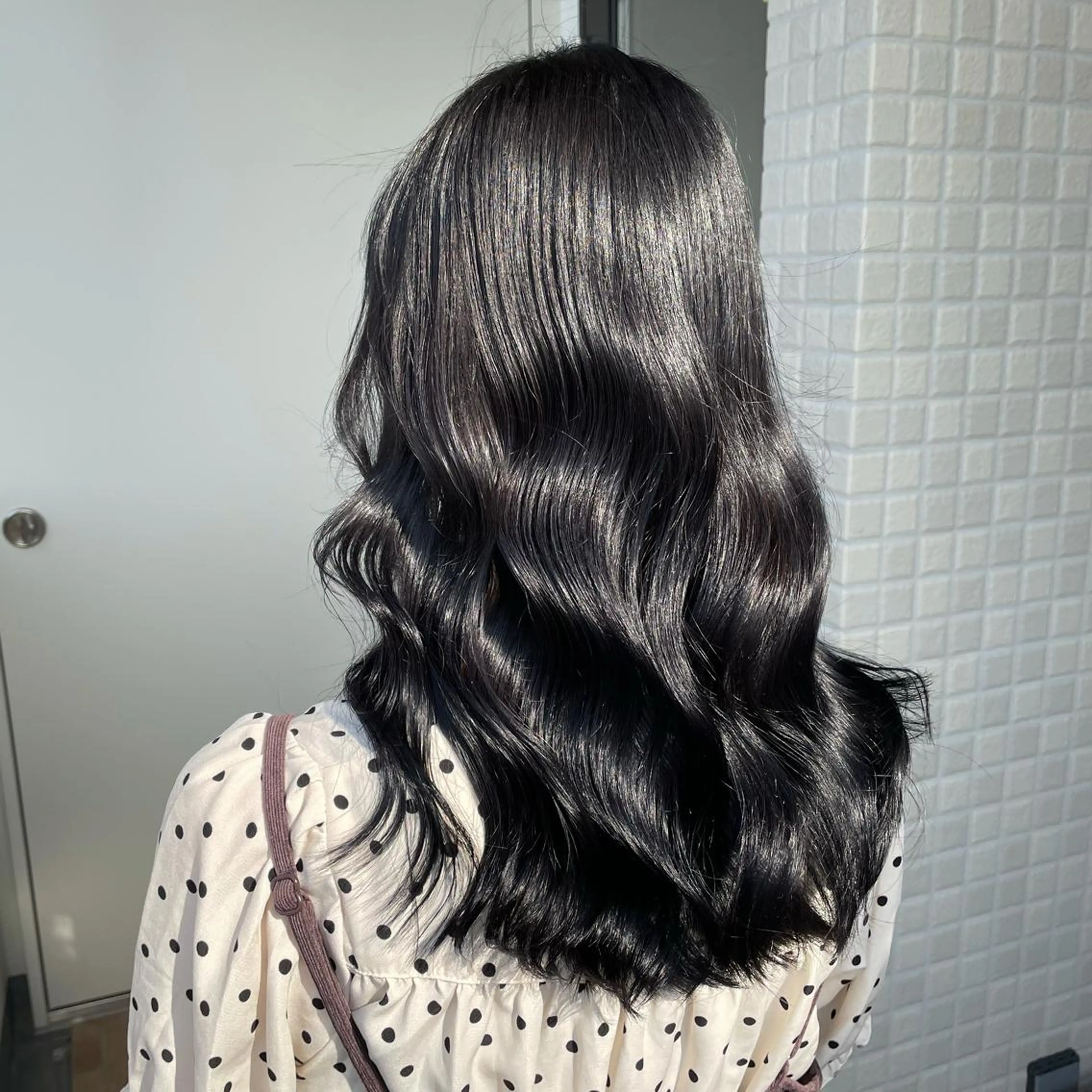 ロング カラー ショートボブ ブリーチ ケアブリーチ デザインカラー ダブルカラー ハイトーンイヤ リングカラー清水隆央のヘアスタイル