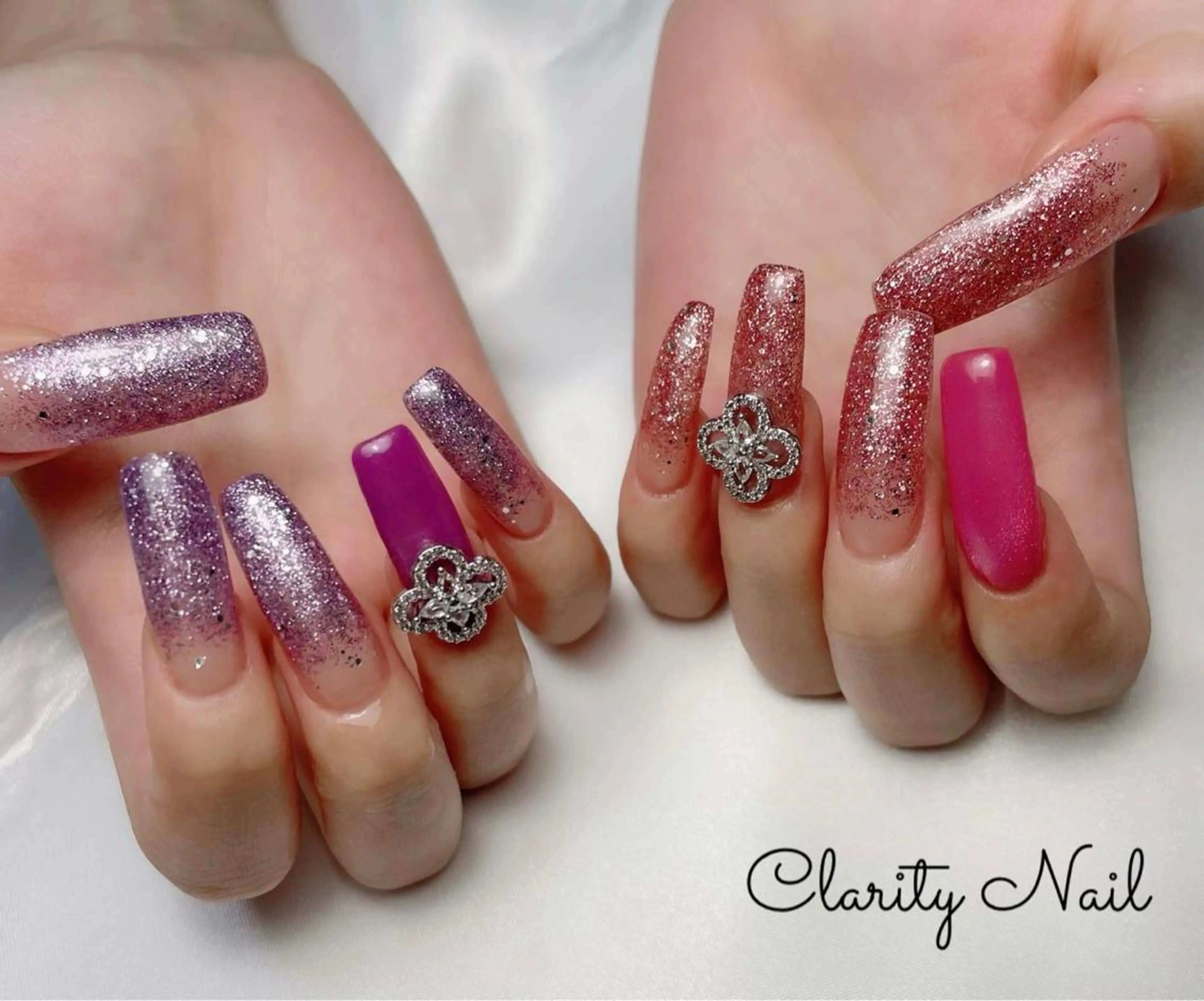 ネイル アートネイル 持ち込み ハンドネイル Clarity Nailのネイルデザイン