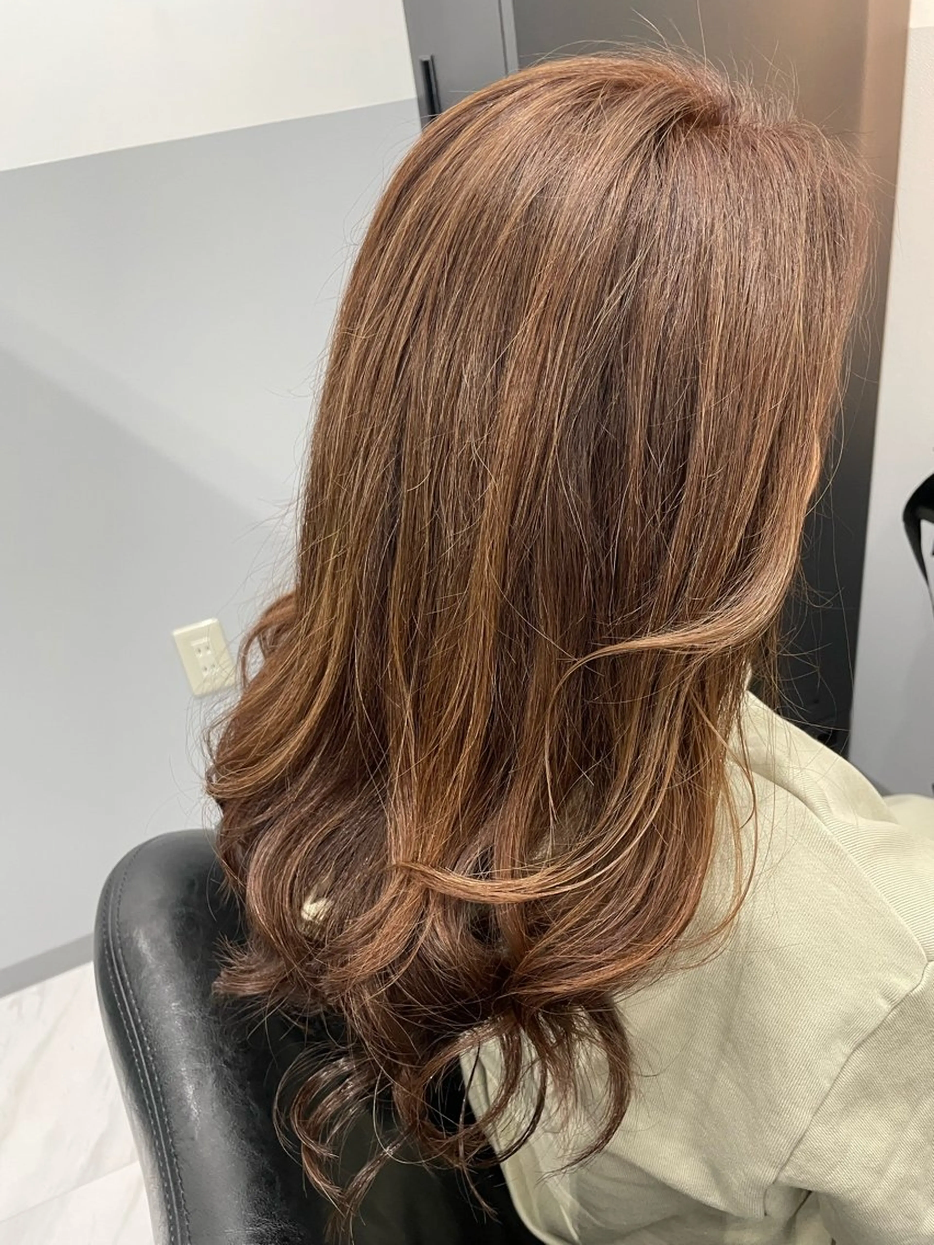 ロング ヘアカラー トリートメント 🦋saki🦋 髪質改善🦋のヘアスタイル