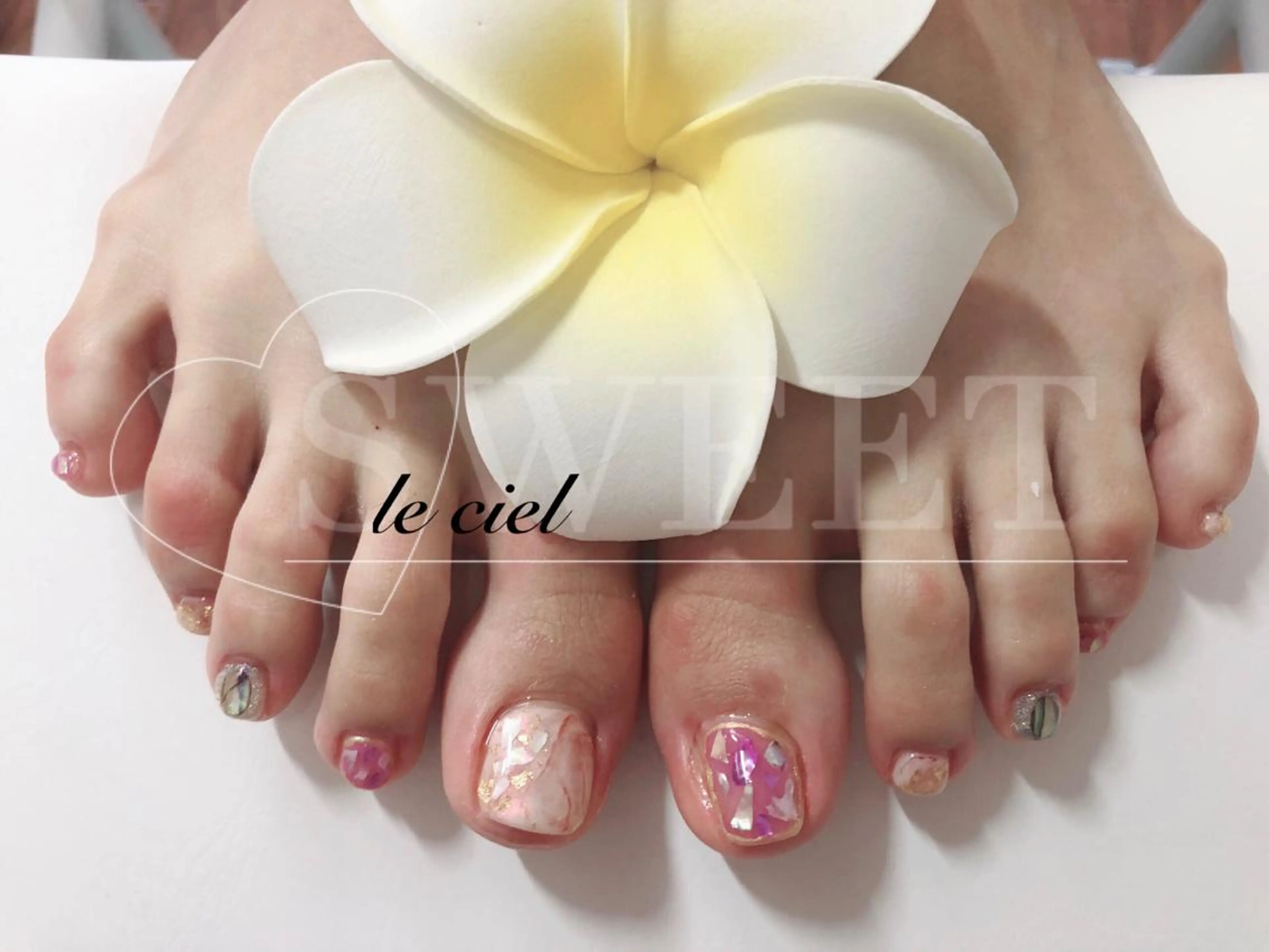 ネイル フットネイル Naka Rieのネイルデザイン