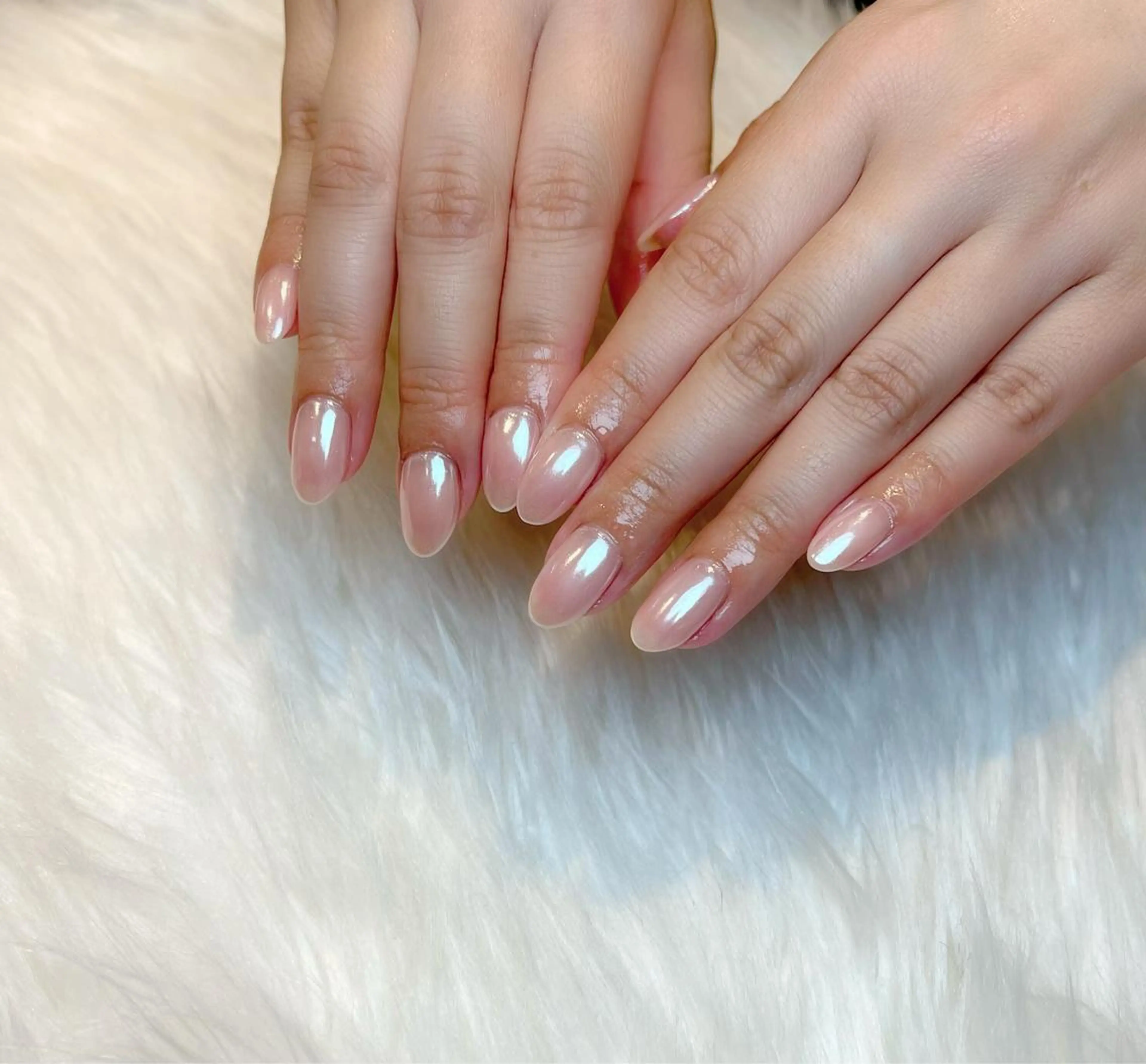 ネイル オーロラネイル Lino+ ネイル&よもぎ蒸しのネイルデザイン