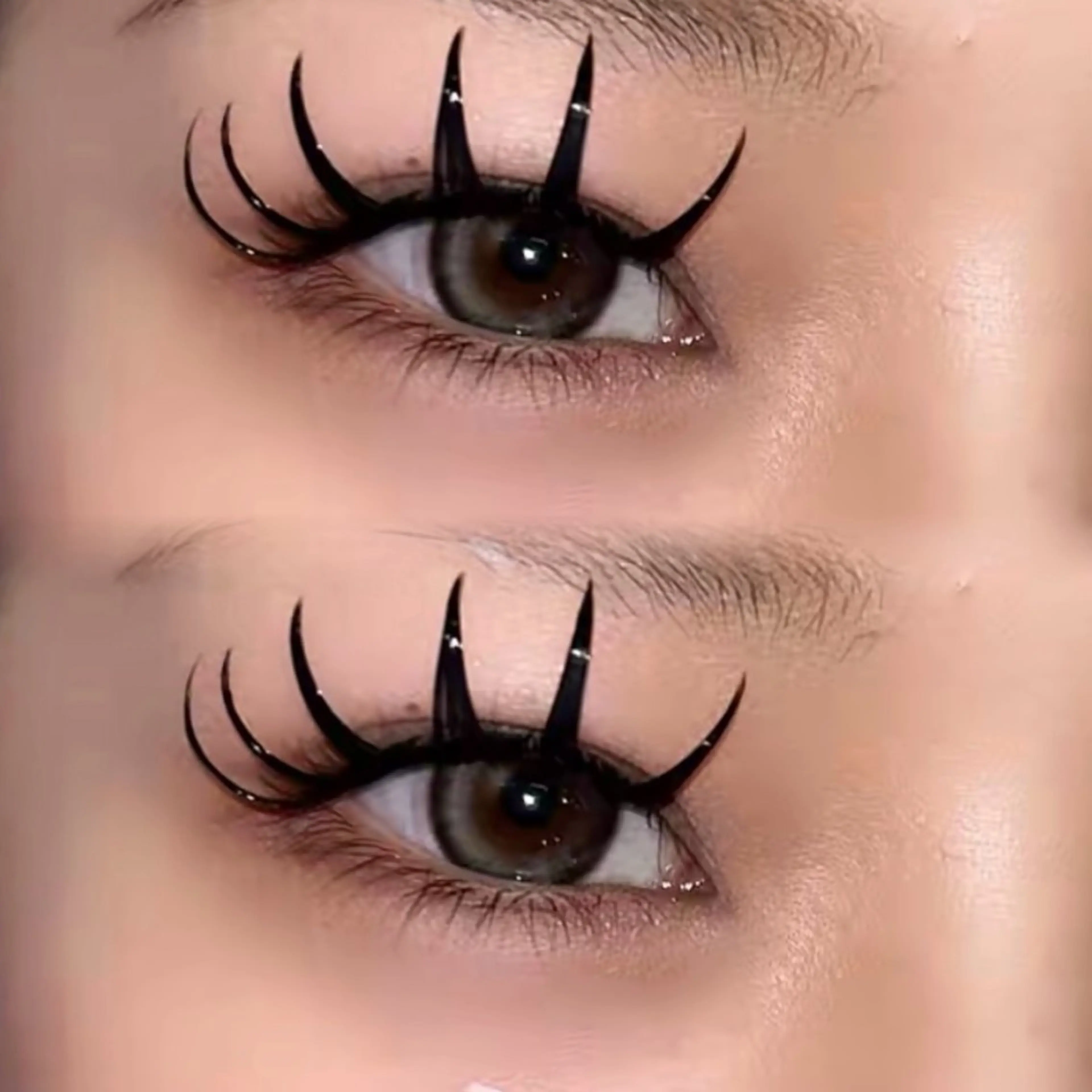 マツエク・マツパ 束感まつ毛 ワンホンマツエク ♥️JiJi ♥️のマツエク・マツパデザイン