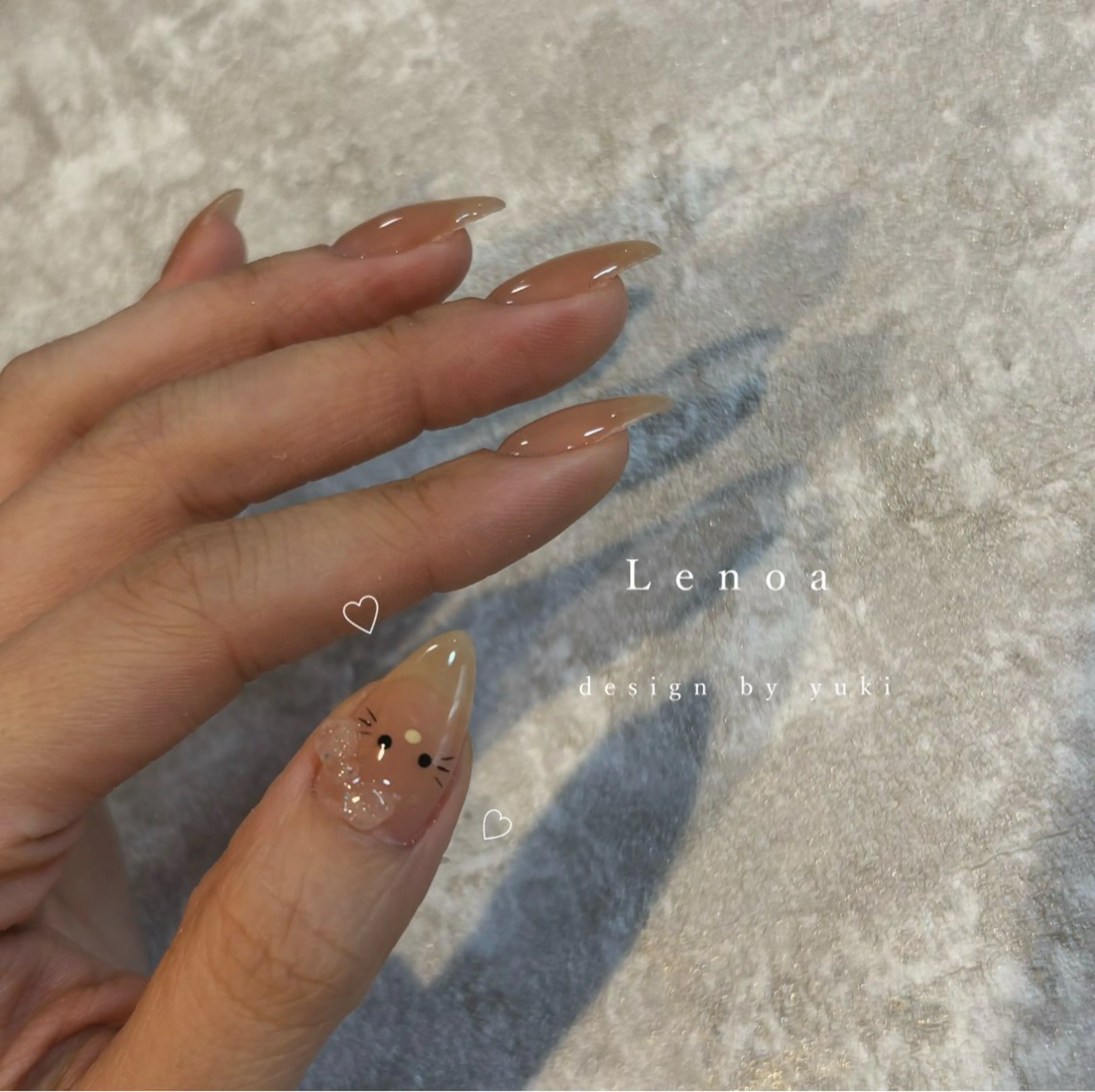 ネイル ハンドネイル Lenoa Yukiのネイルデザイン