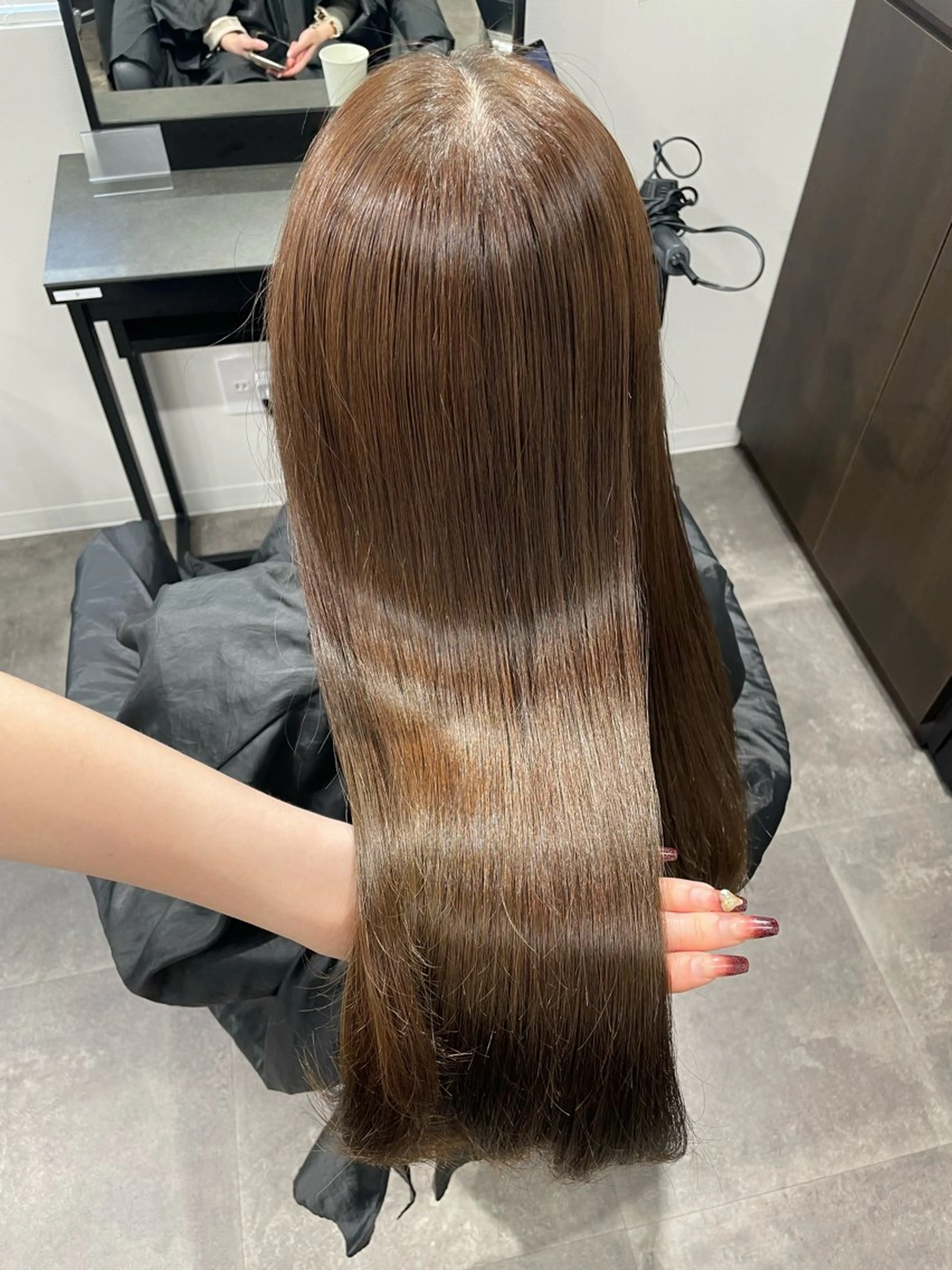 ロング カラー 🎀暖色/ラベンダー /paru🤍のヘアスタイル