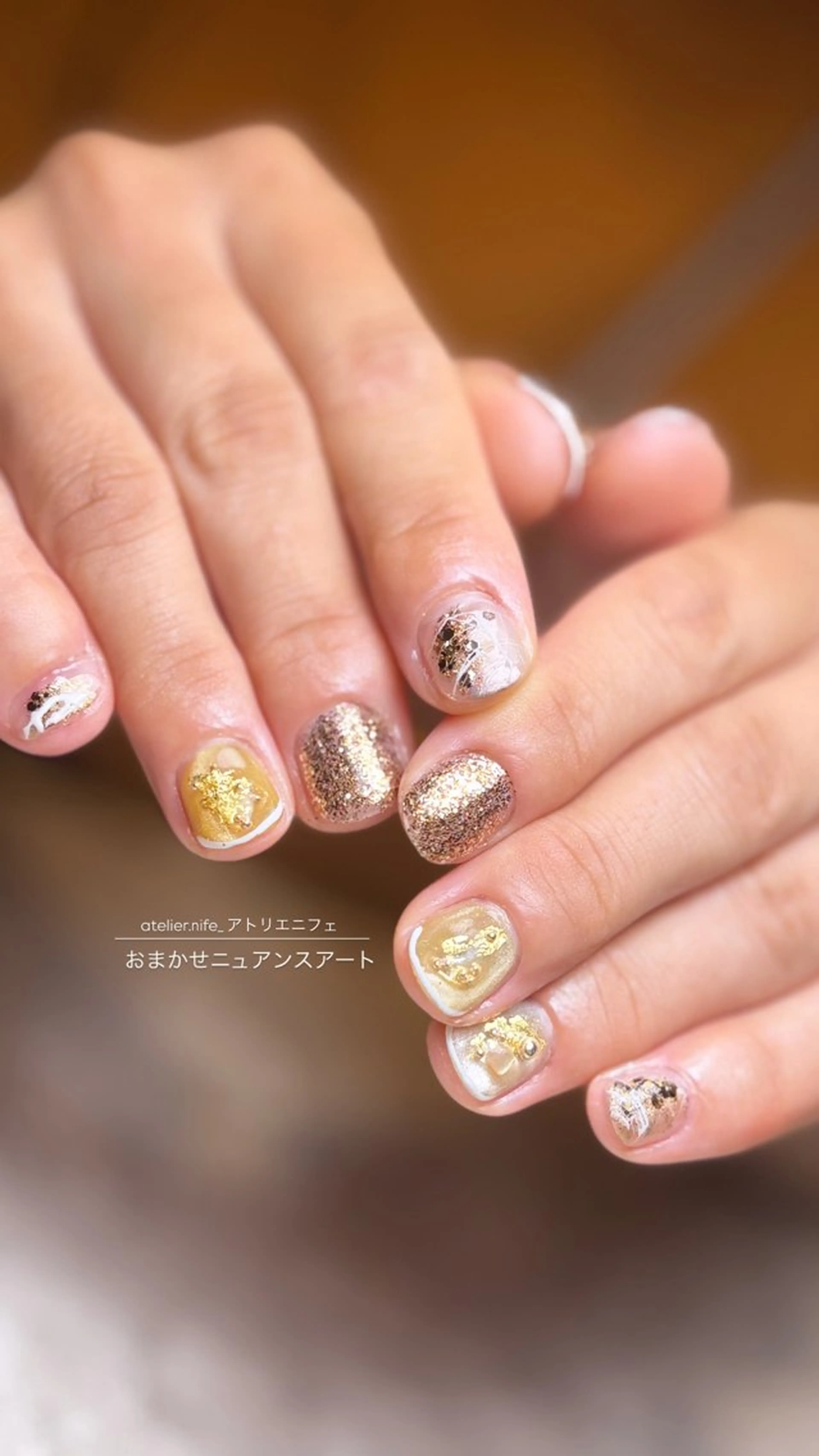 ネイル ハンドネイル atelier nife.のネイルデザイン