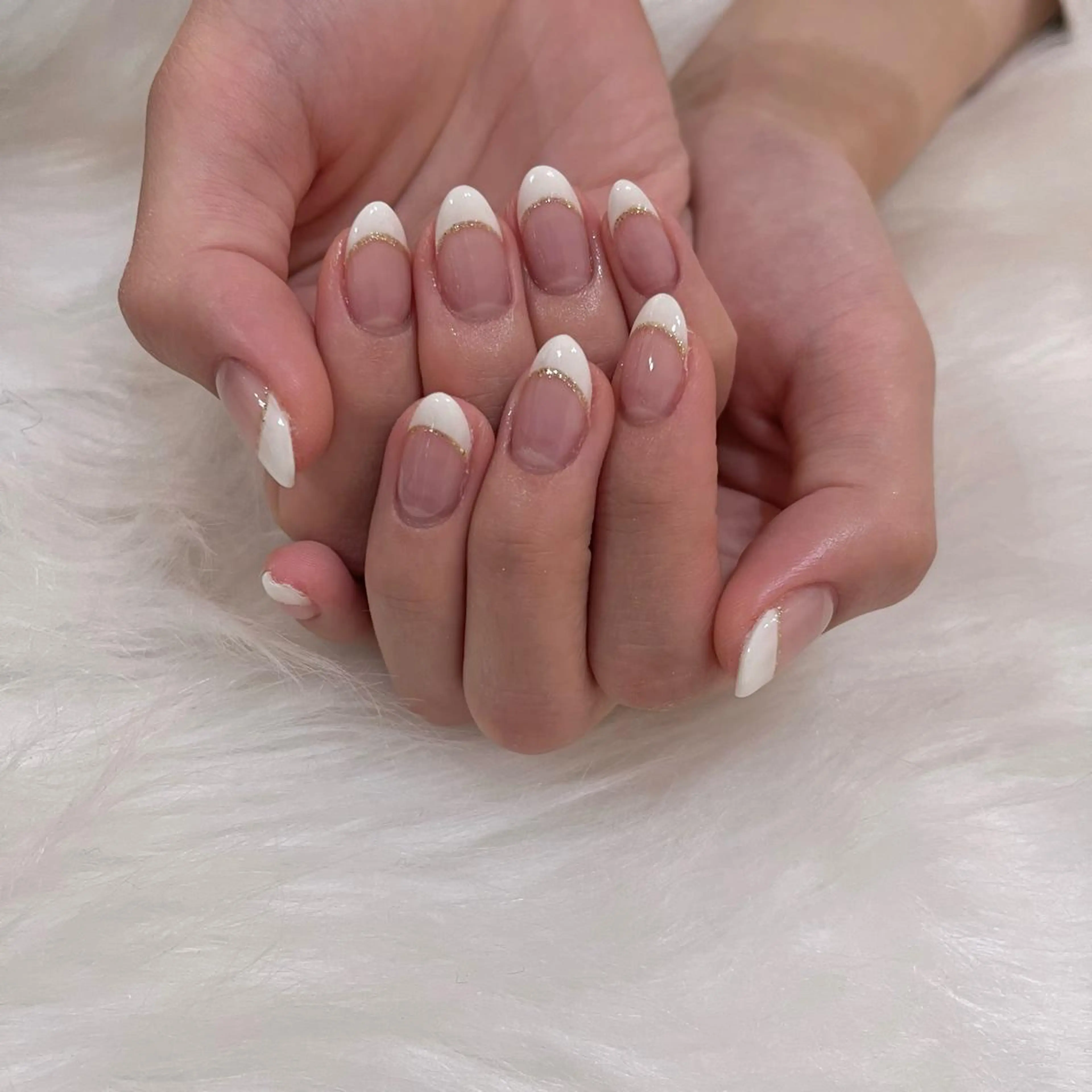 ネイル フレンチネイル 🍑uchida momoka🍑のネイルデザイン