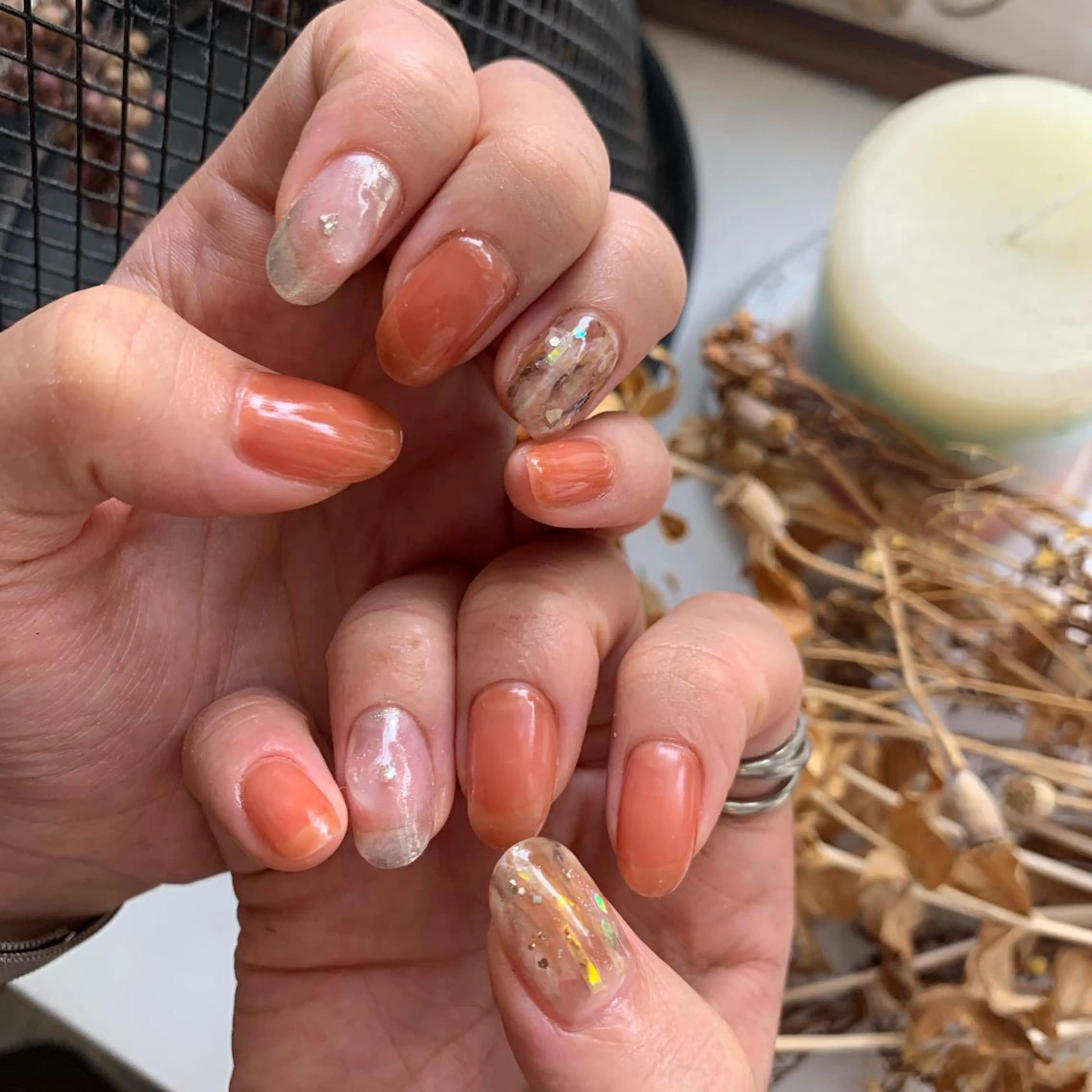 ネイル 新宿ニュアンスネイル makotoのネイルデザイン