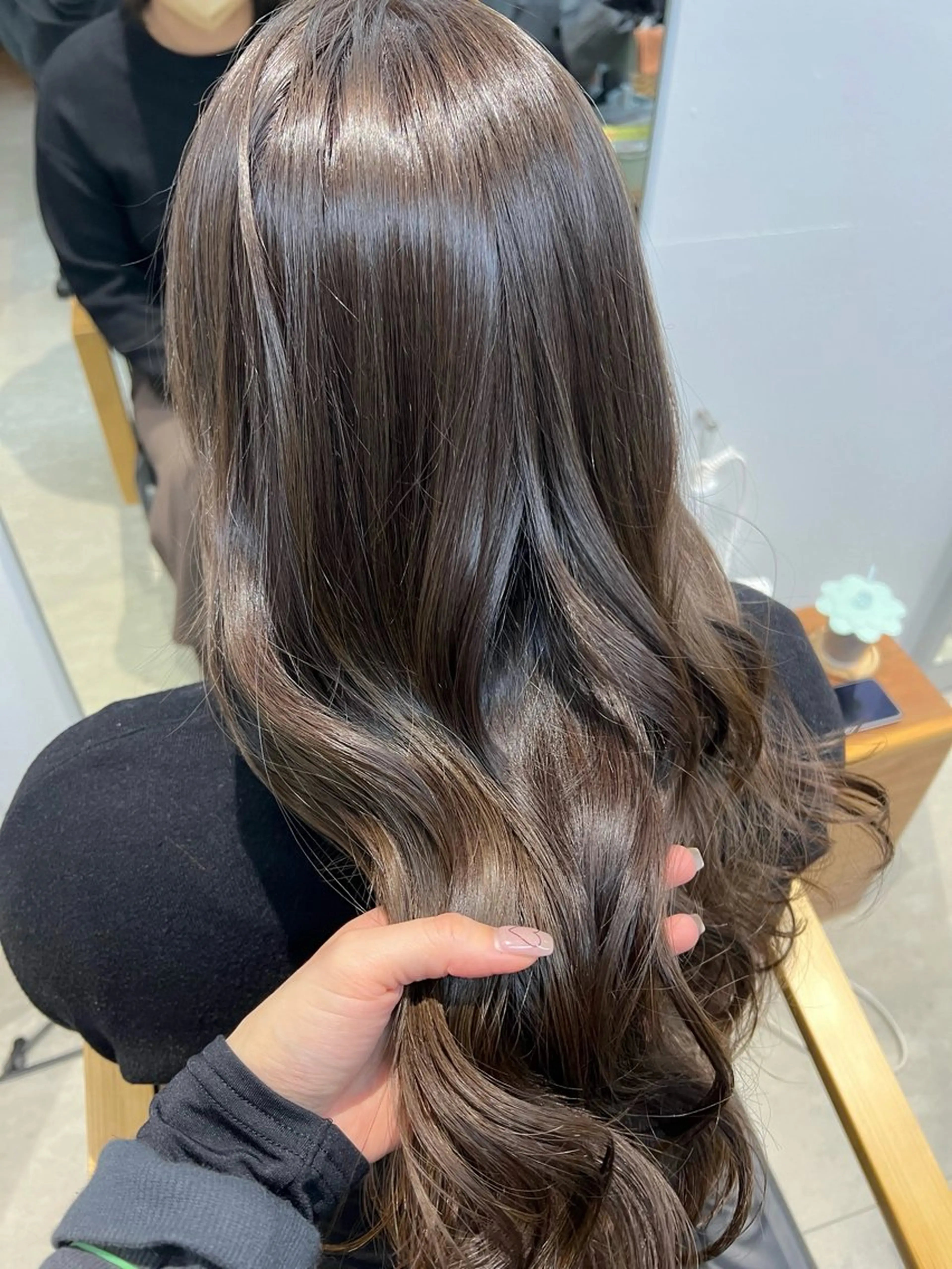 ロング カラー 谷町/Le'a /竹原しおなのヘアスタイル