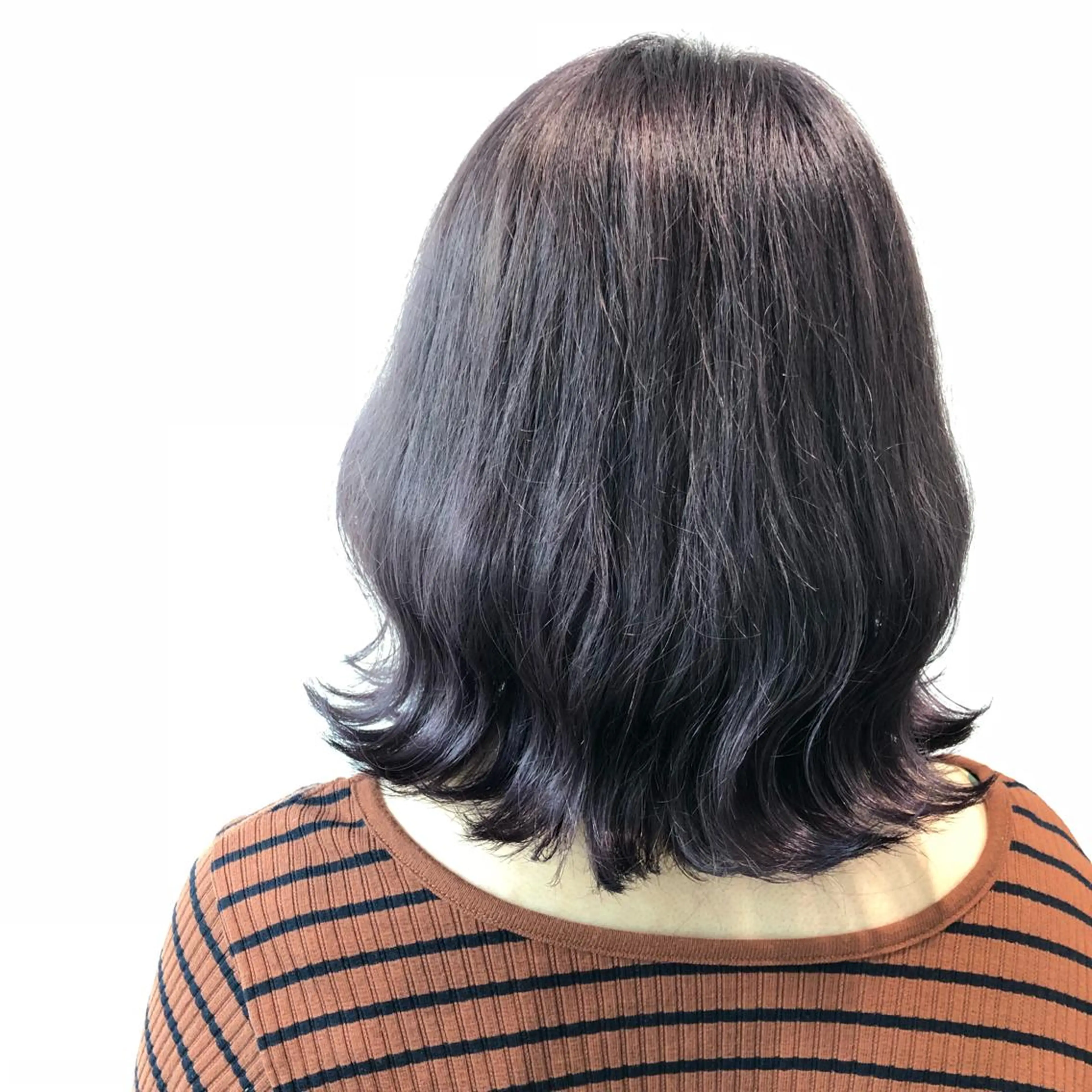 ミディアム カラー グレージュ ヘアカラー トリートメント ヘアセット ❤️sai❤️ official❤️のヘアスタイル