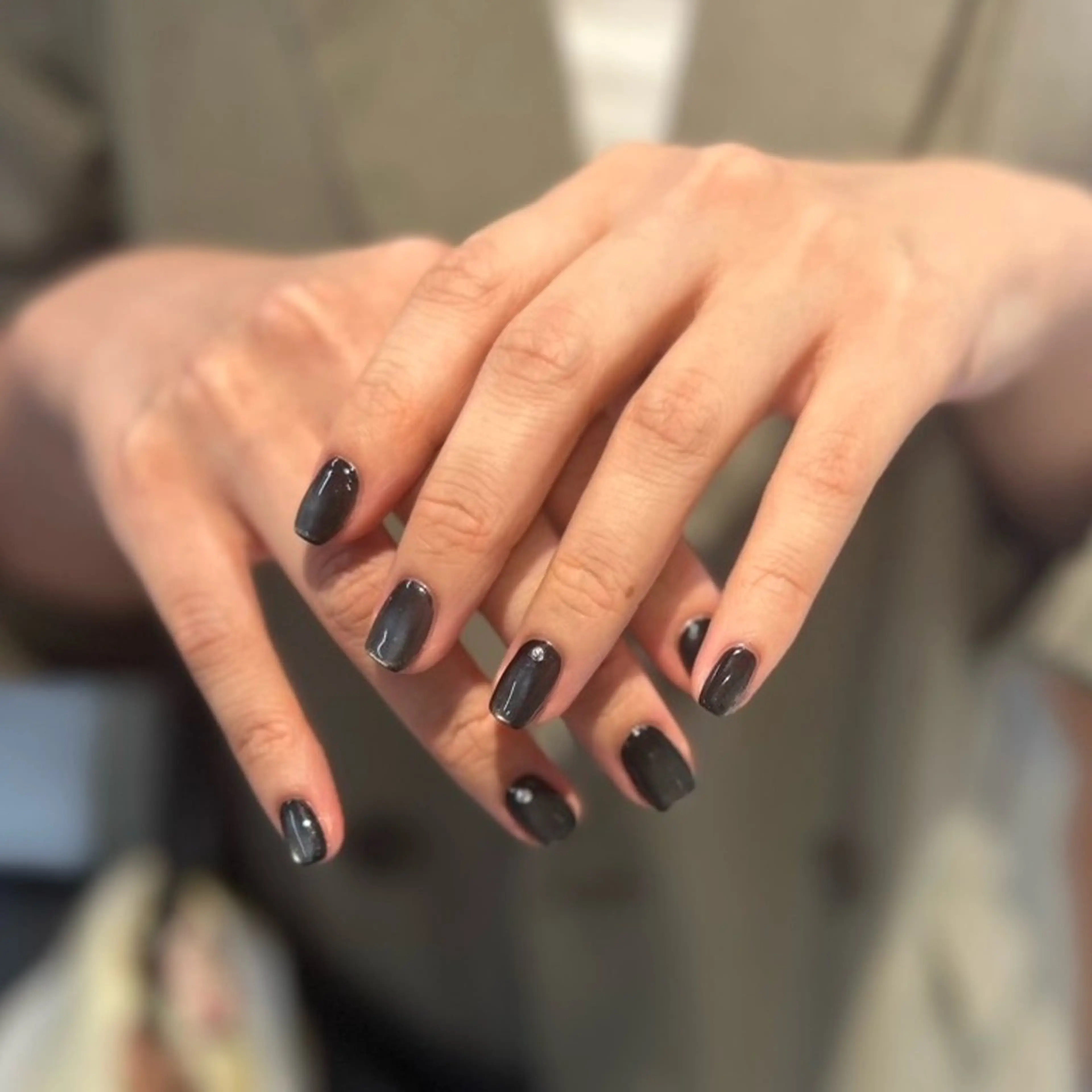 ネイル マグネットネイル ハンドネイル fukuyasu rikaのネイルデザイン