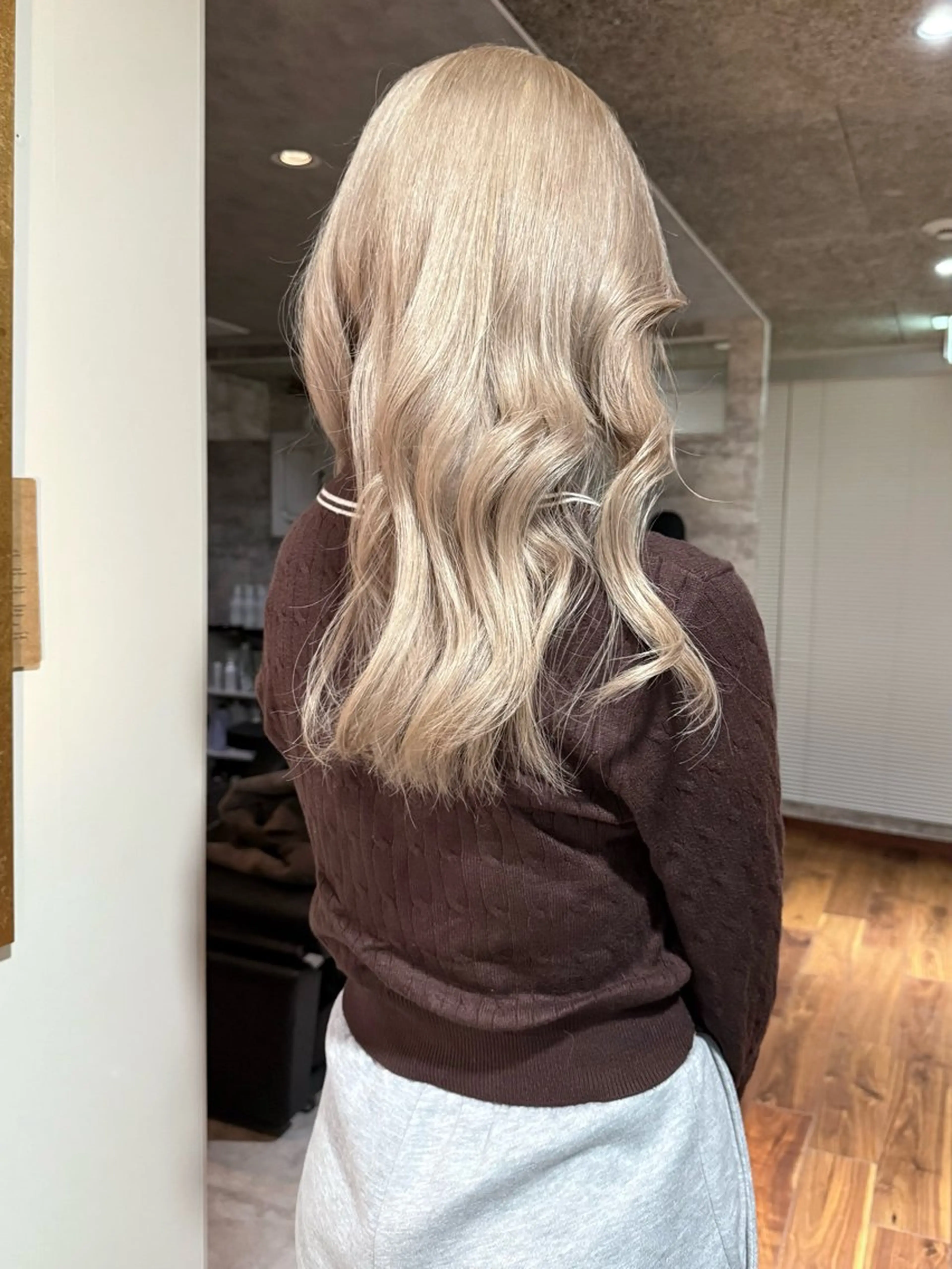 セミロング カラー カット ヘアカラー トリートメント mai / linoah˚✧のヘアスタイル