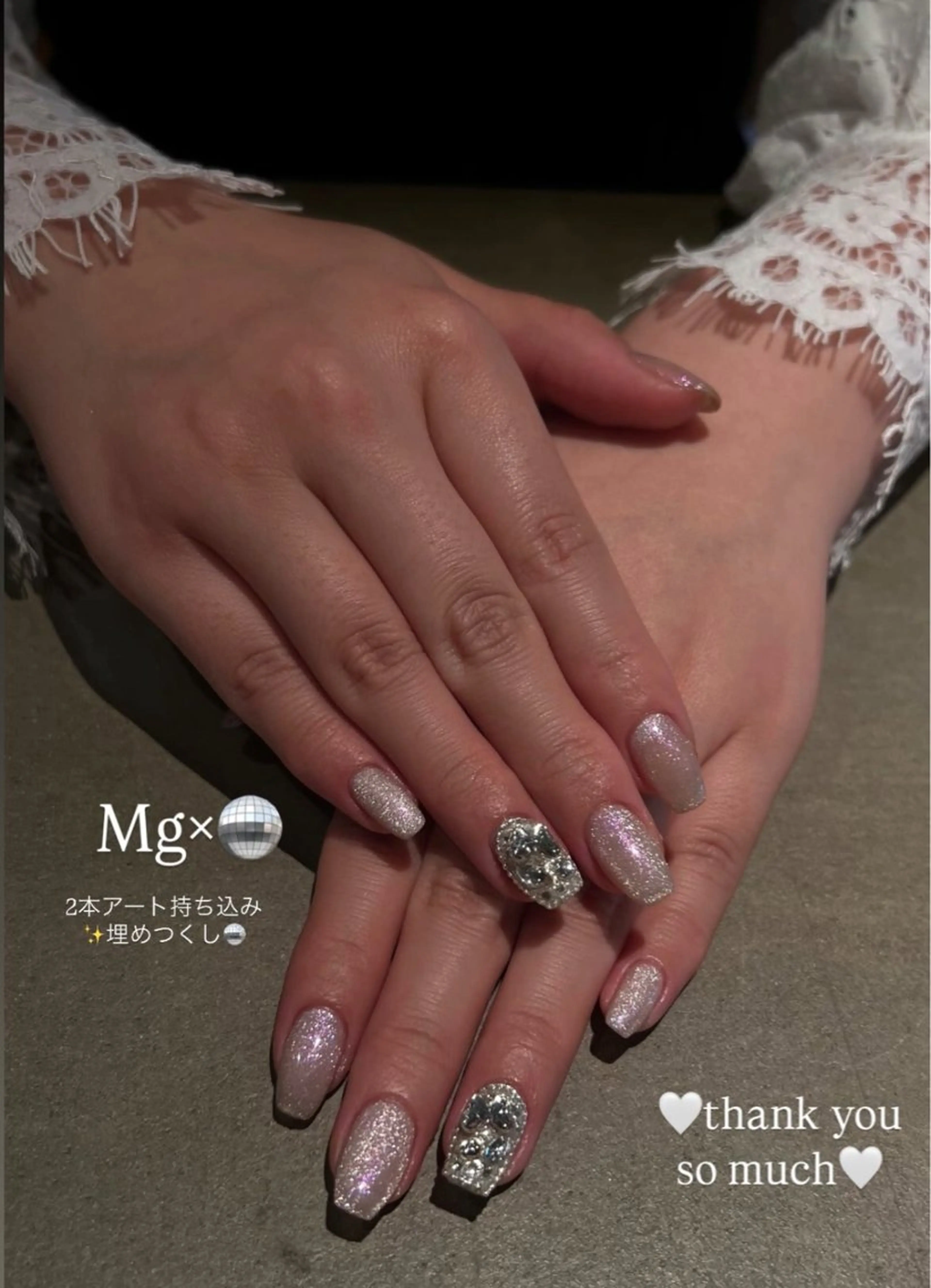 ネイル アートネイル 持ち込み ウエチ ノリカ🐸のネイルデザイン