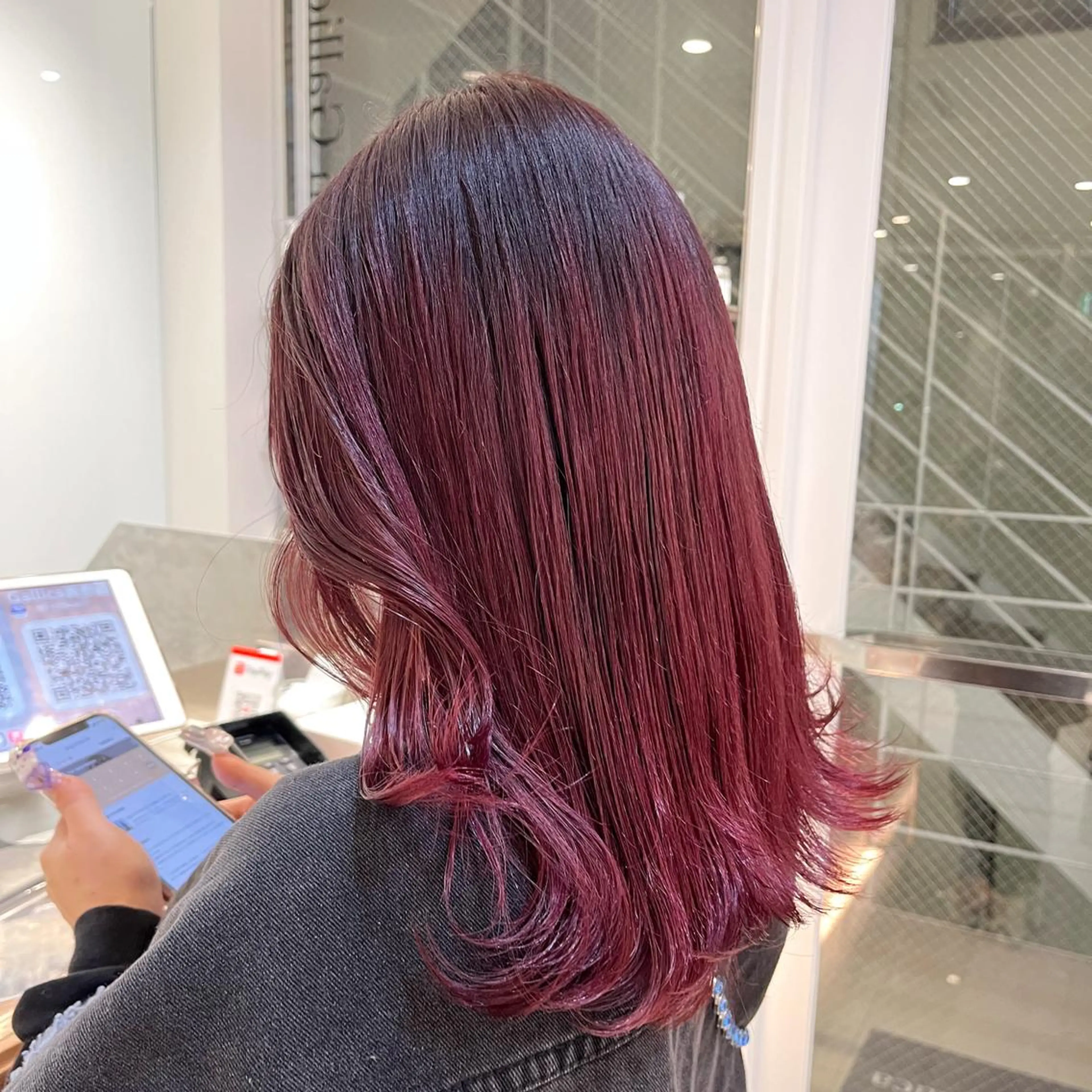 ミディアム カラー ヘアアレンジ 成人式 ベージュカラー ブリーチ ブラウンカラー ケアブリーチ stylist ◎RUKI.のヘアスタイル