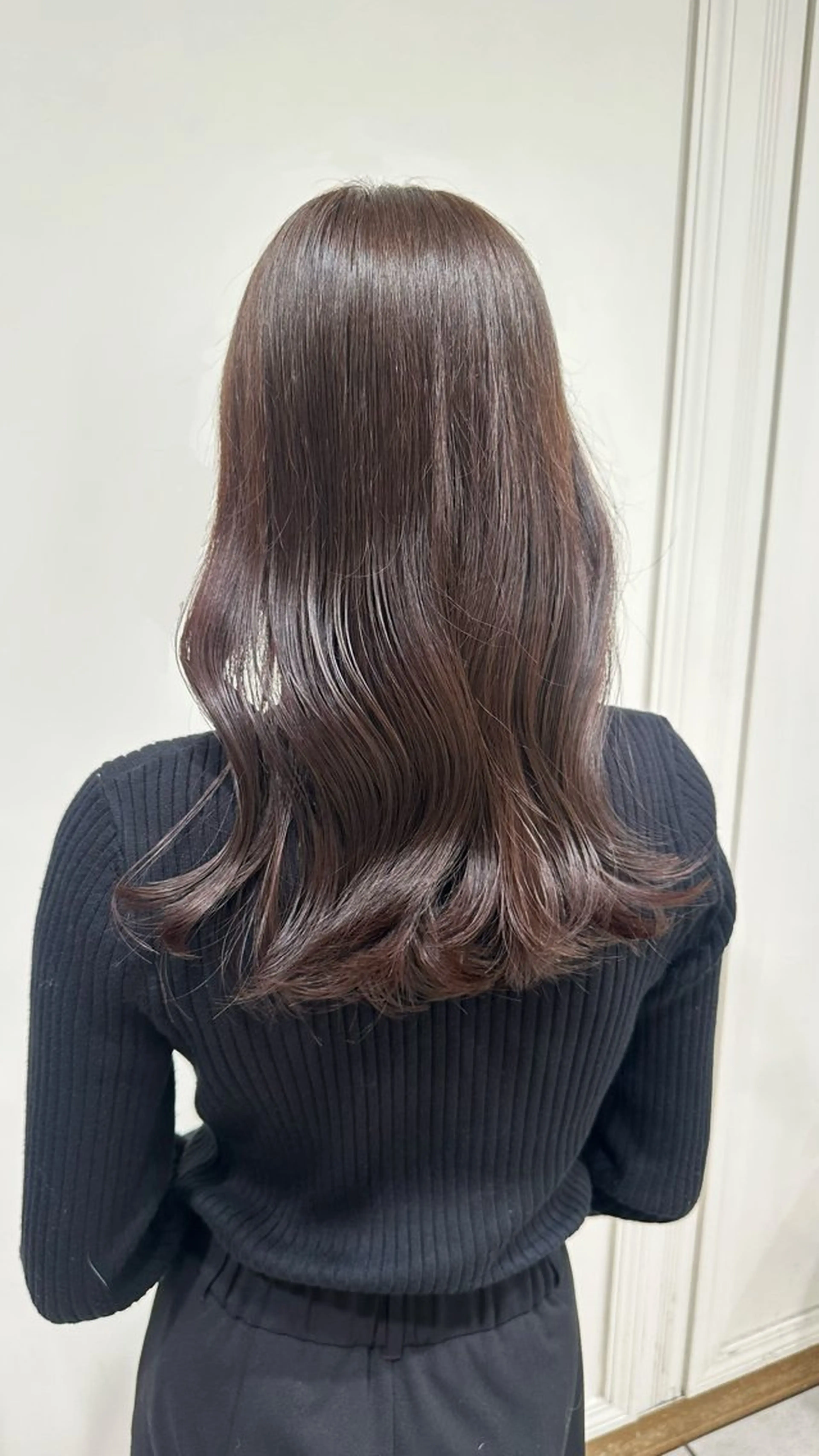 セミロング カラー ブラウンカラー 透明感カラー レイヤーカット 🎀 RUNA🎀のヘアスタイル