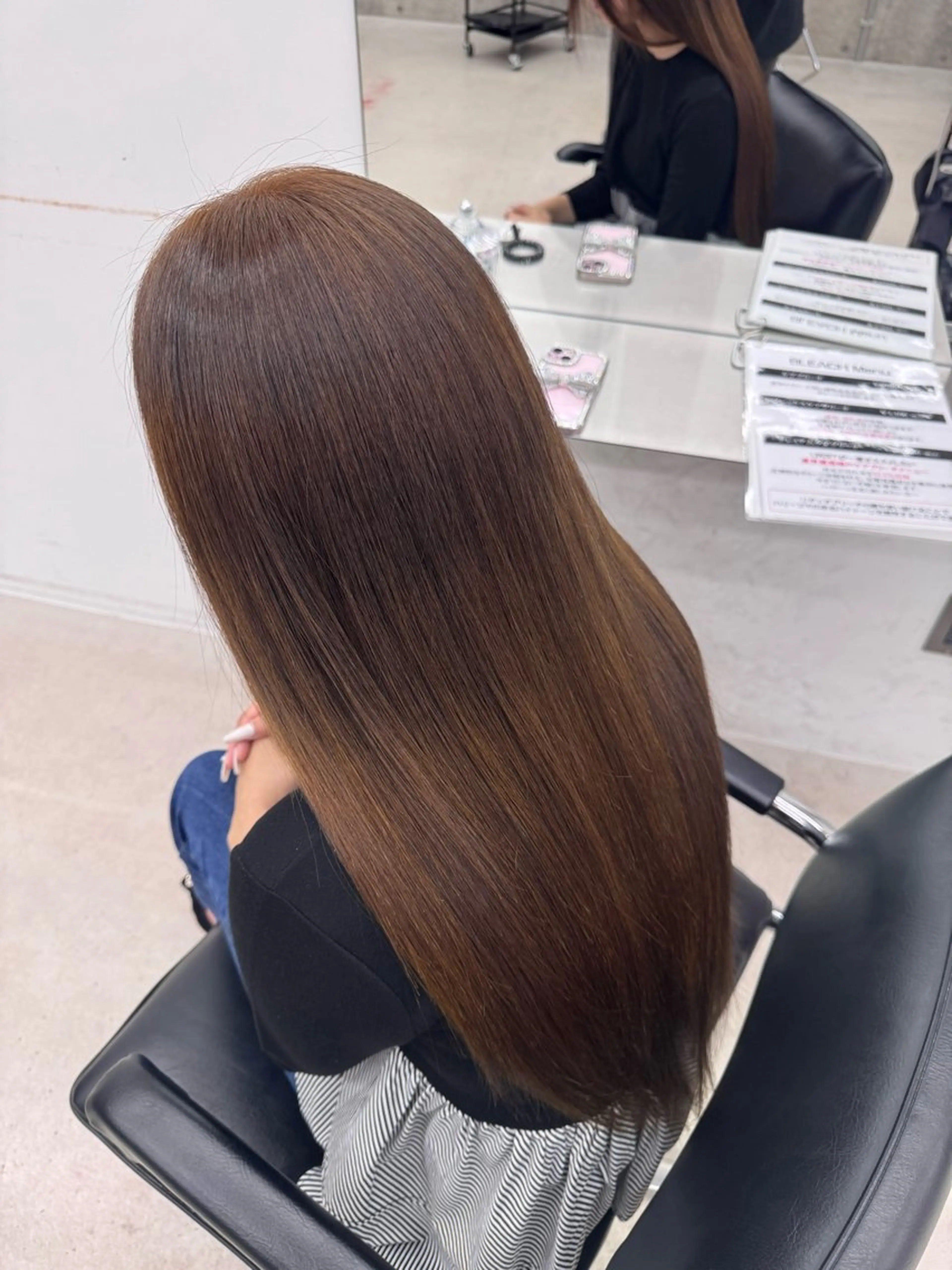 カラー ヘアカラー 和木坂 日美のヘアスタイル