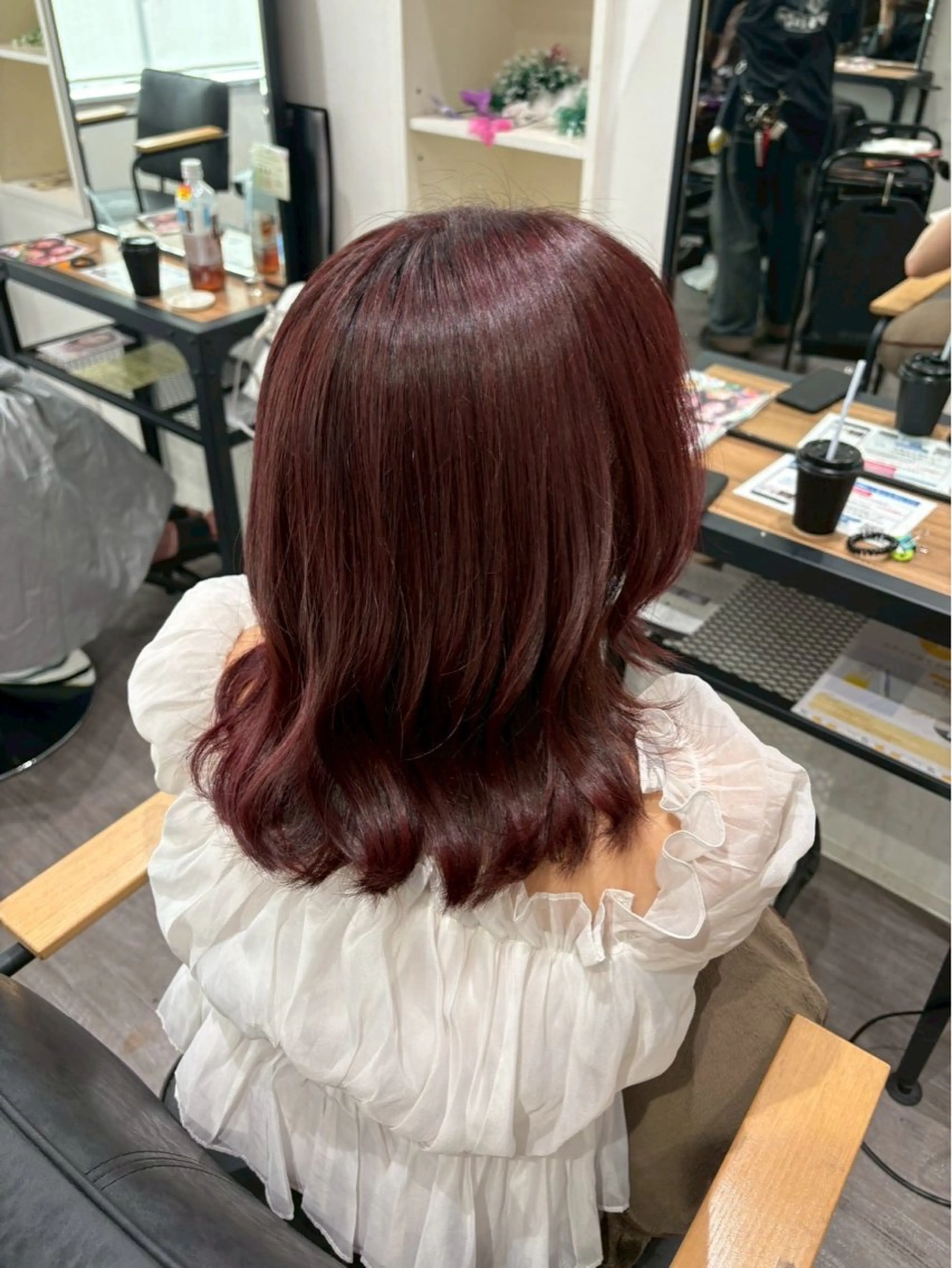 ミディアム ヘアカラー ひな/ カラーモデル🌼のヘアスタイル
