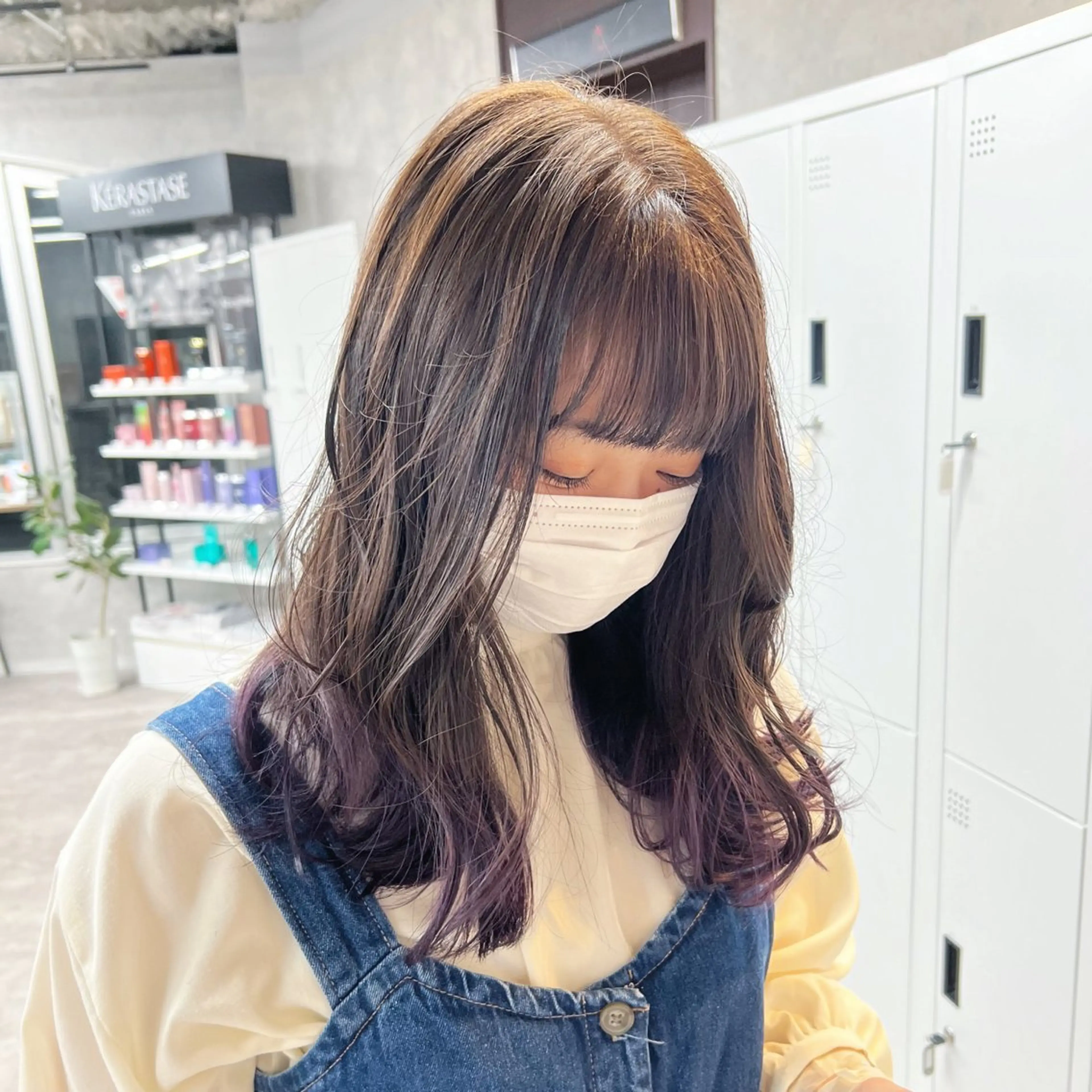 ロング カラー JUNSHIN🦋 ヘアセット／カラーのヘアスタイル