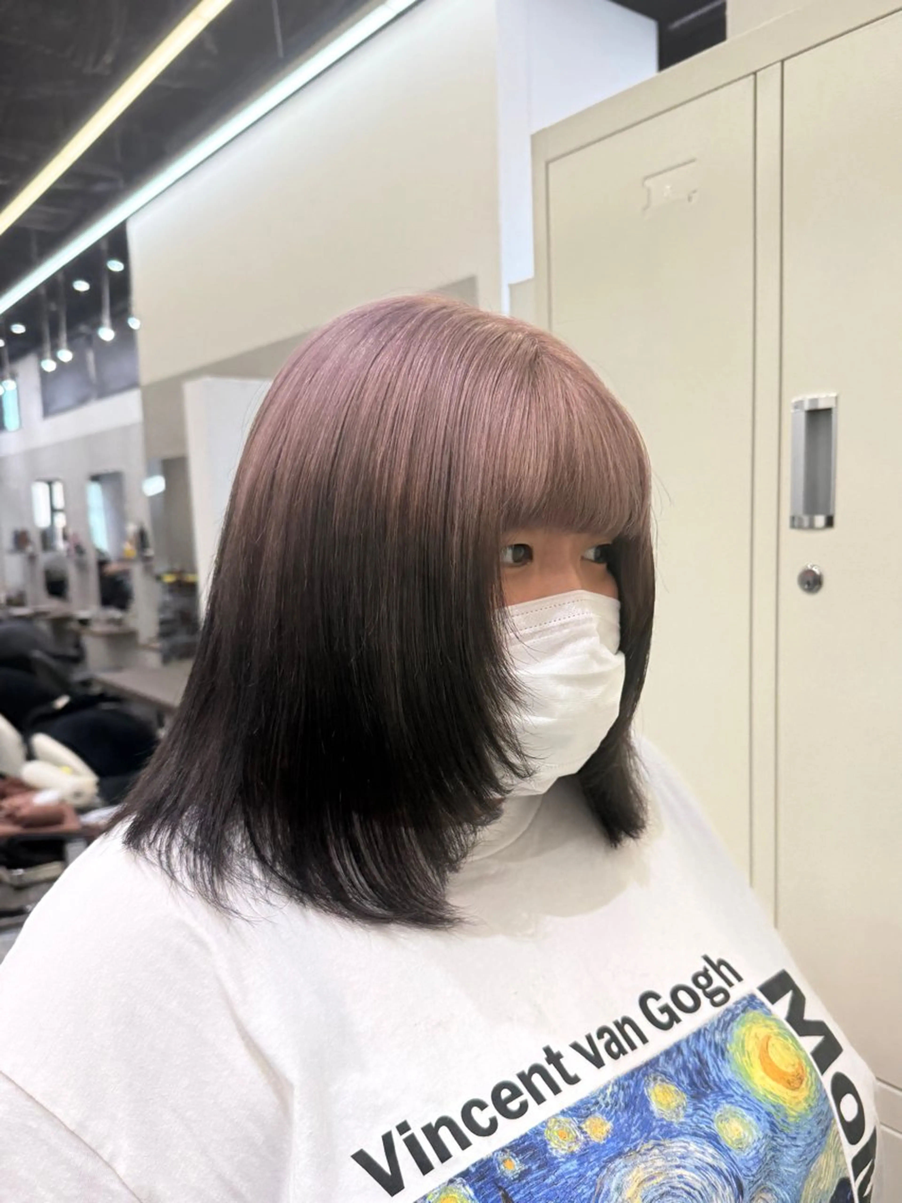 カラー ヘアカラー カット¥1100 / 𝙍𝙪𝙣𝙖⟡.のヘアスタイル