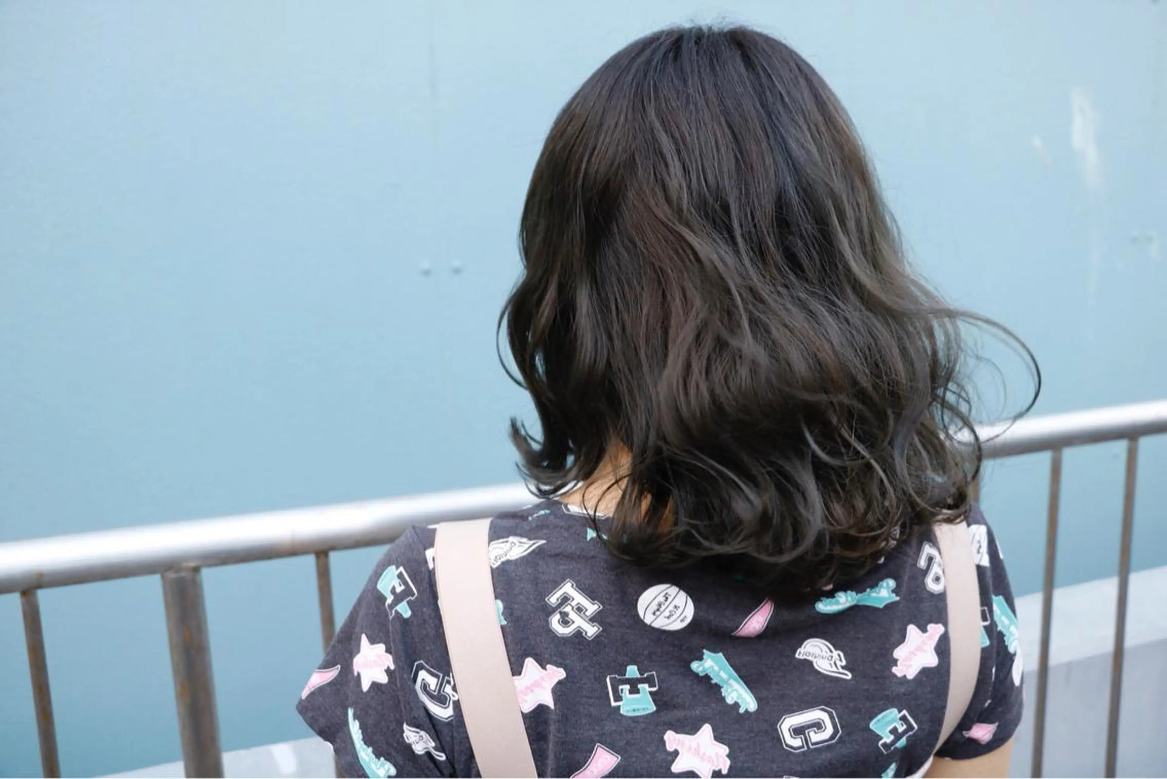 ミディアム カラー アディクシーカラー ブルーカラー ブルージュ オルチャンヘア カット ヘアカラー circus by KENJE 町田店のヘアスタイル