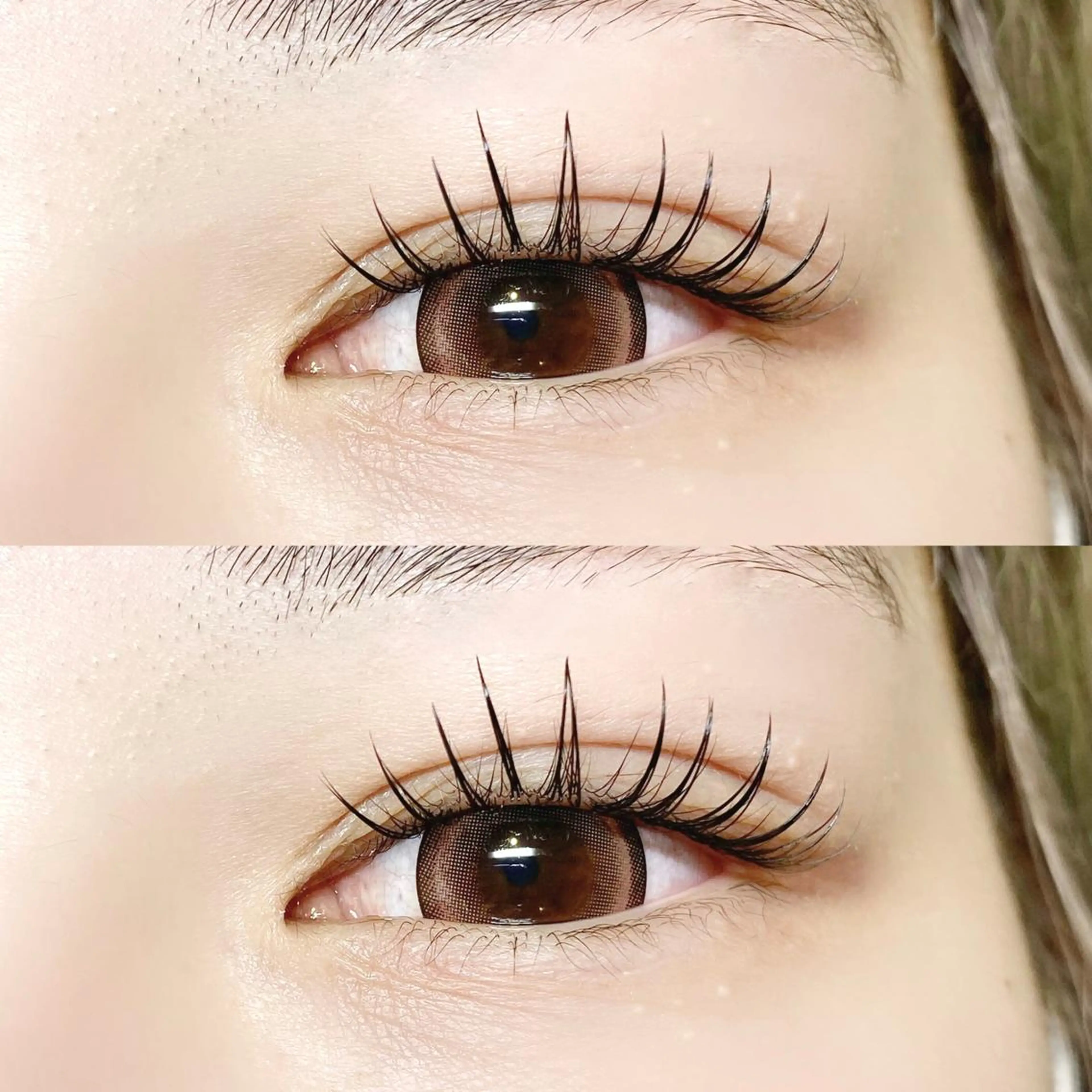 ☁️セットメニュー☁️《フラットラッシュ100本＋アイブロウWAX》初回オフ無料🧴の写真