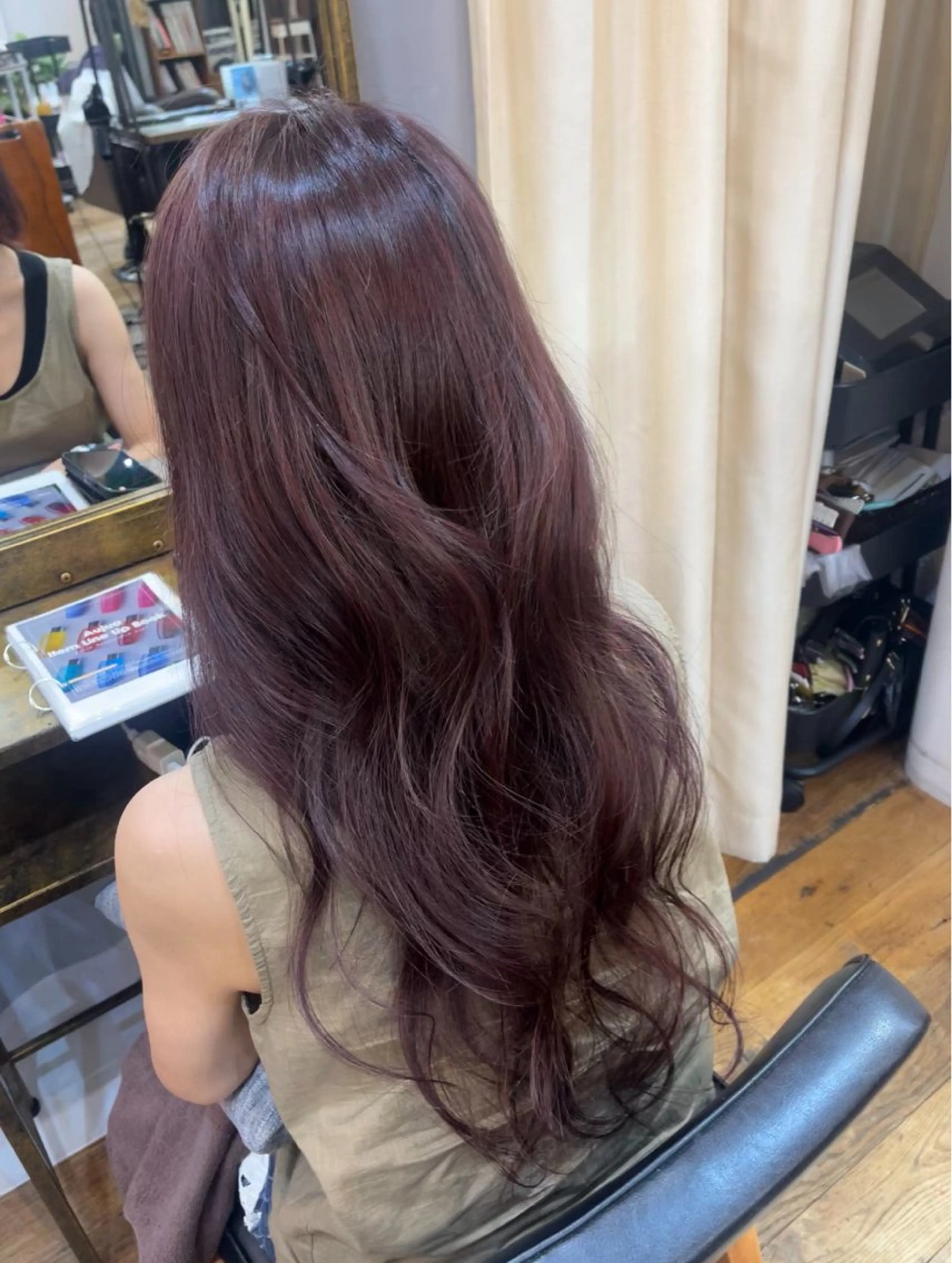 カラー ハイライトカラー ピンクカラー 東茉央/ブリーチ リタッチ🧸銀座のヘアスタイル