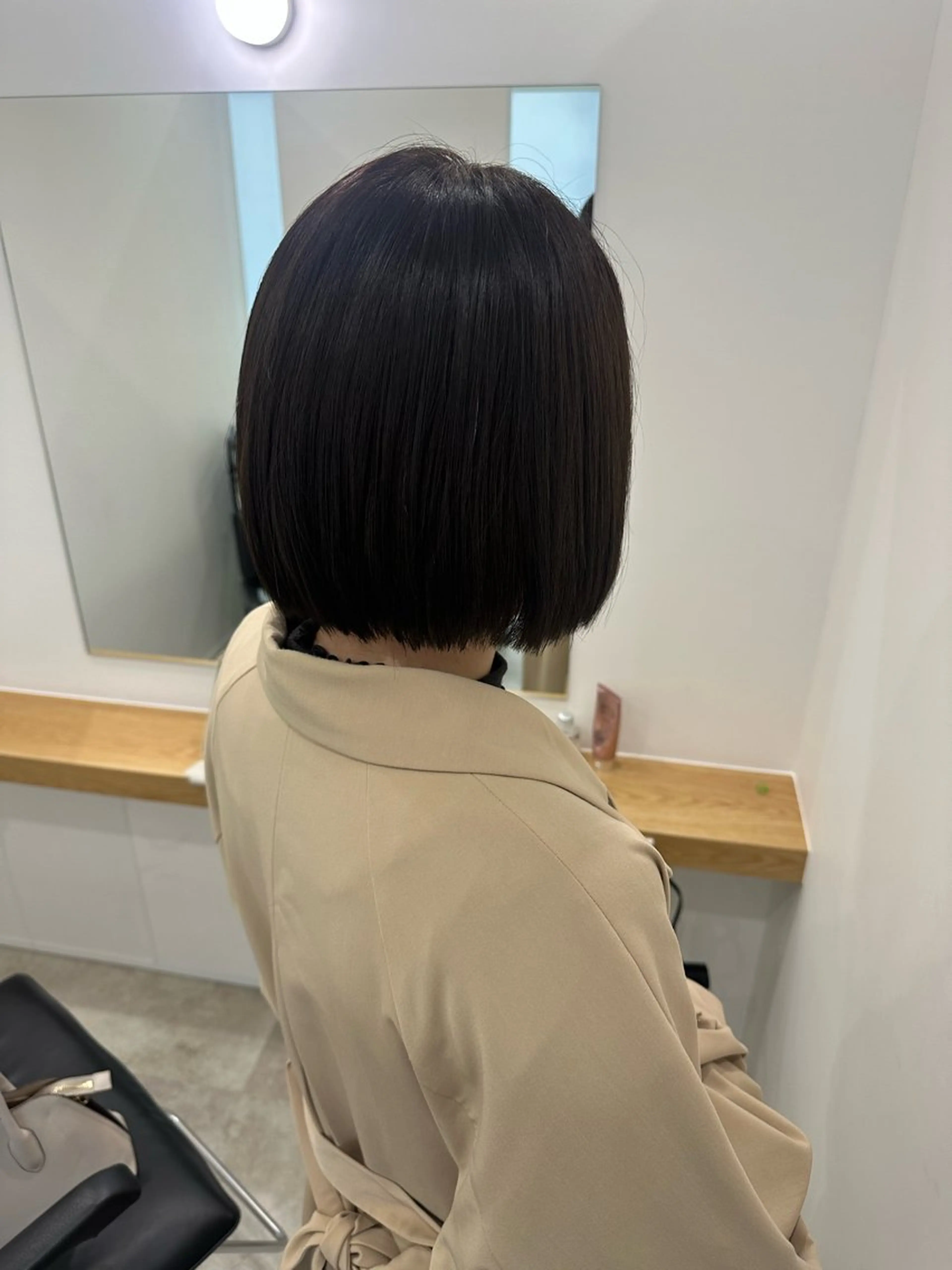 ショート カラー カット ヘアカラー トリートメント レイヤー/ナチュラル 💐nao.のヘアスタイル