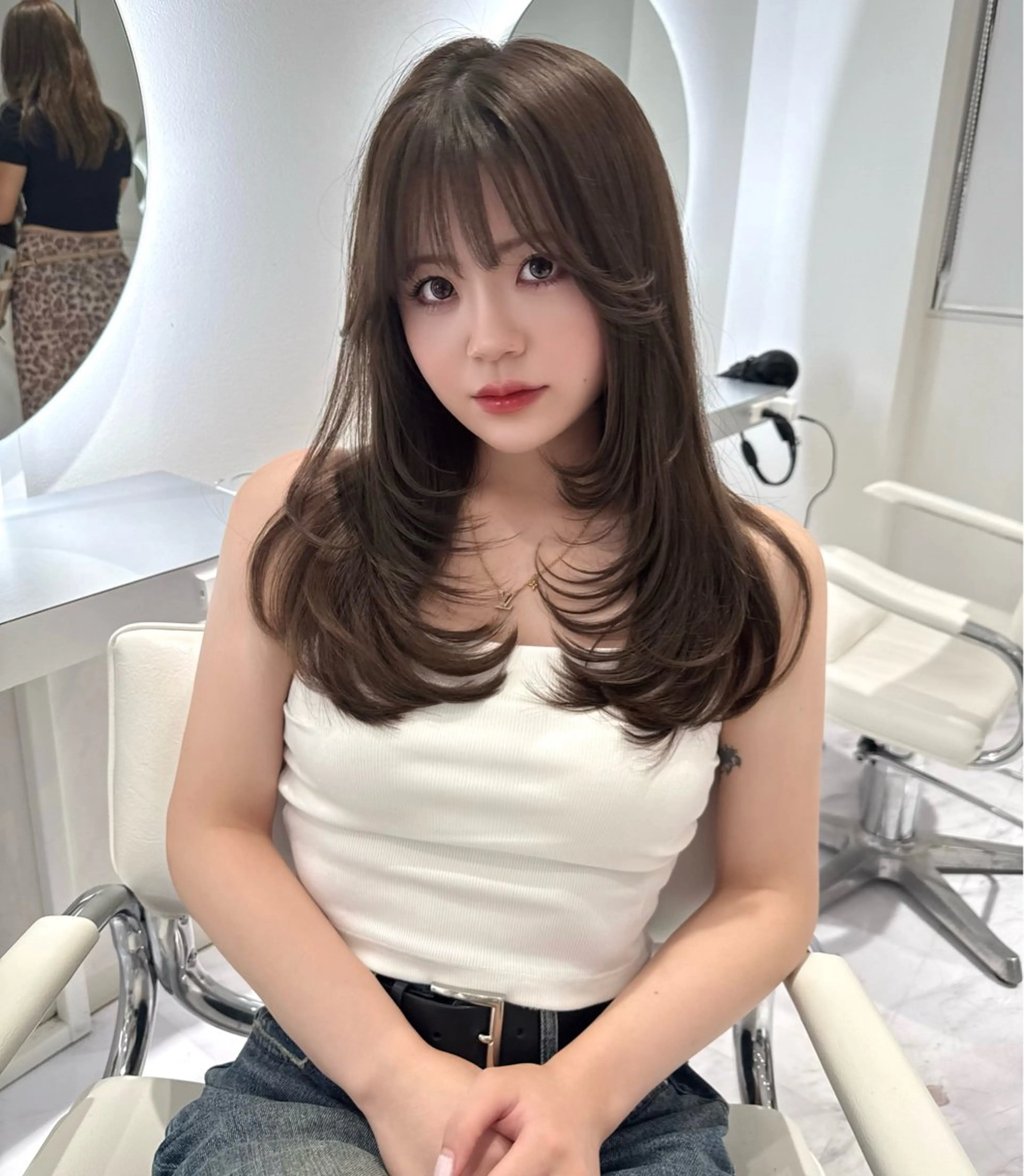 ロング レイヤーカット🫧 🎀Tomoka🎀のヘアスタイル