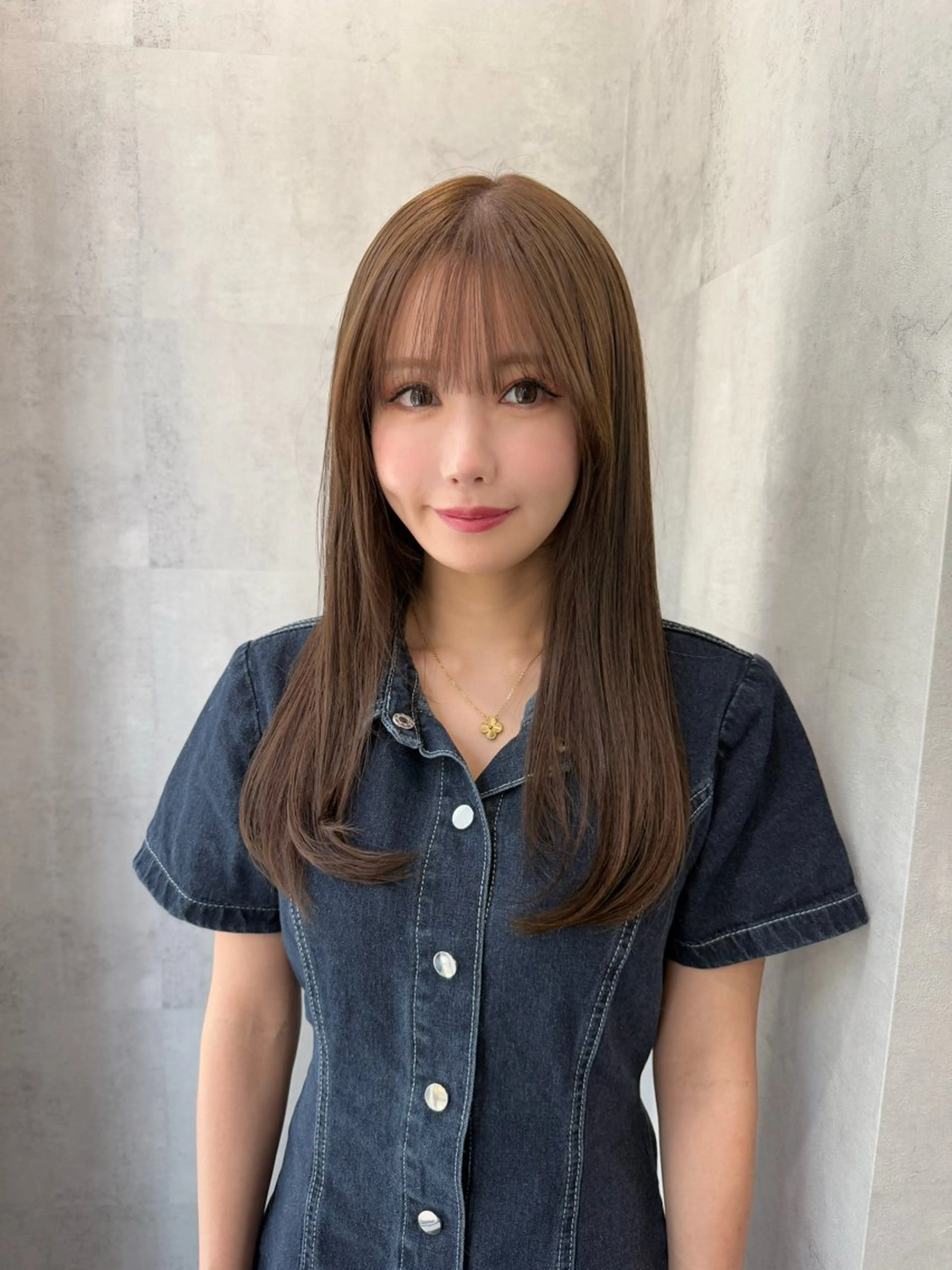 セミロング 💖艶髪/韓国ヘア 💖asukaのヘアスタイル