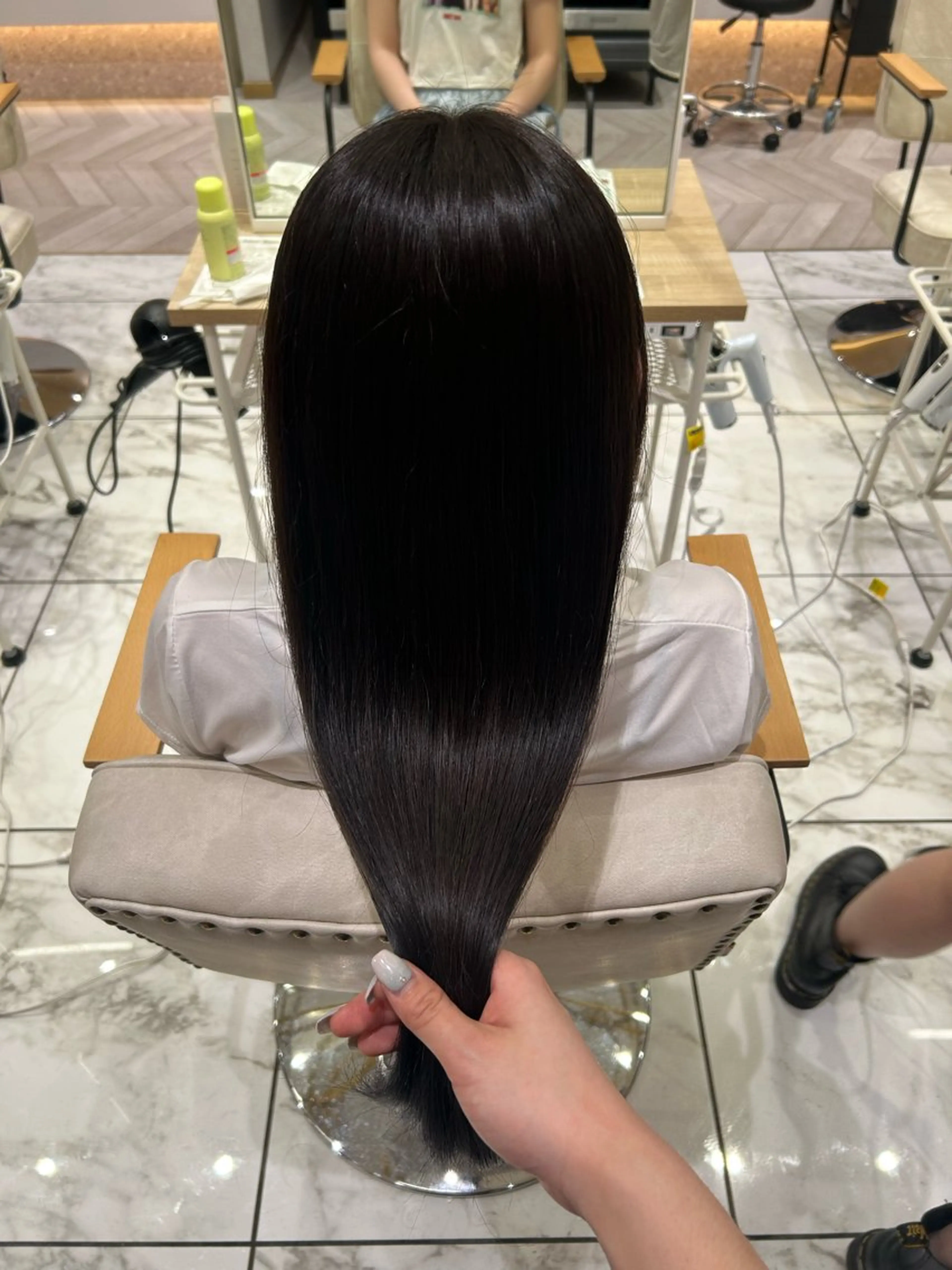 ロング カラー ブリーチ ケアブリーチ ダブルカラー グラデーションカラー ハイライトカラー 似合わせカラー/ RENのヘアスタイル