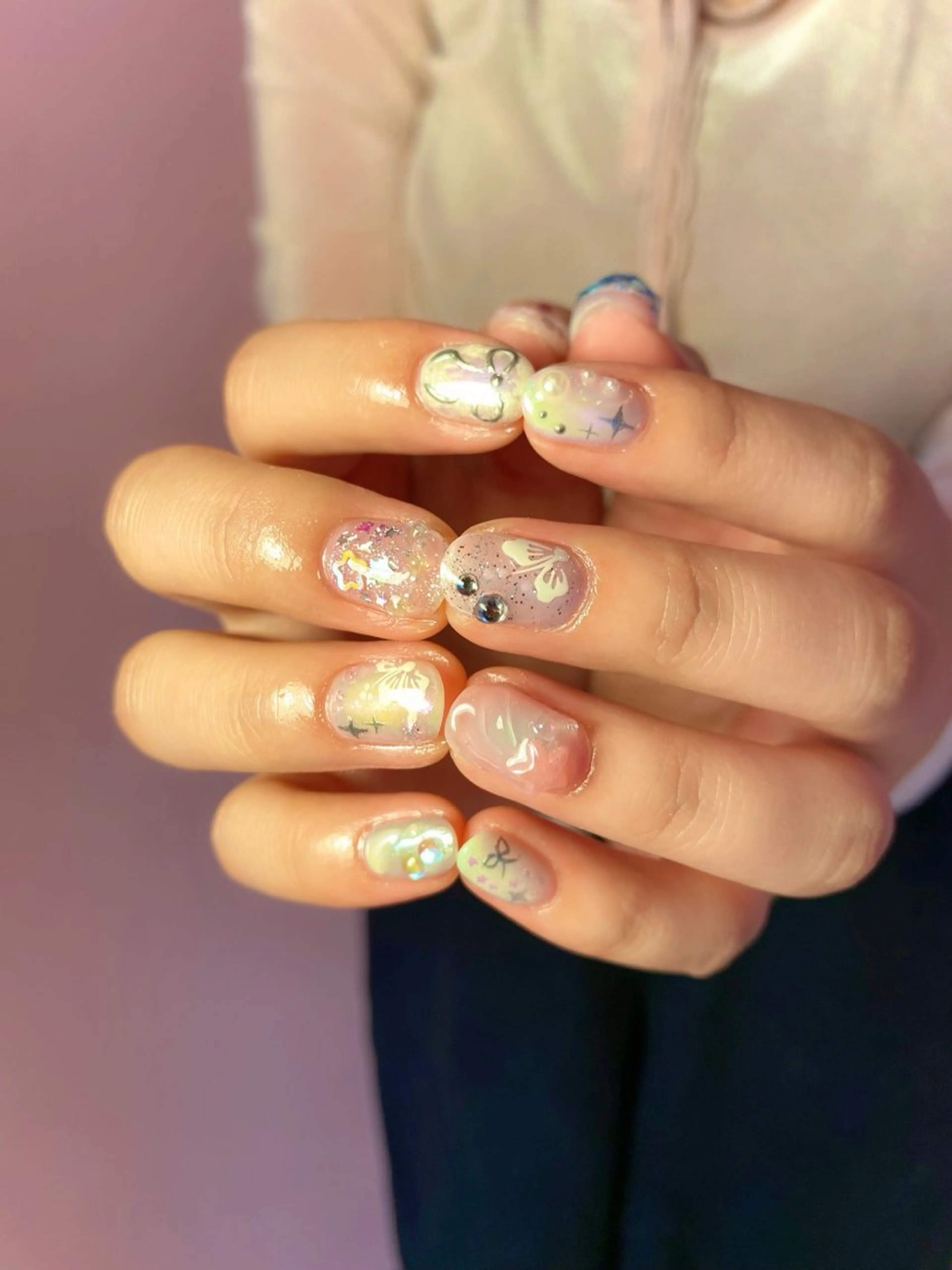 ネイル oichan 𖦹°‧のネイルデザイン