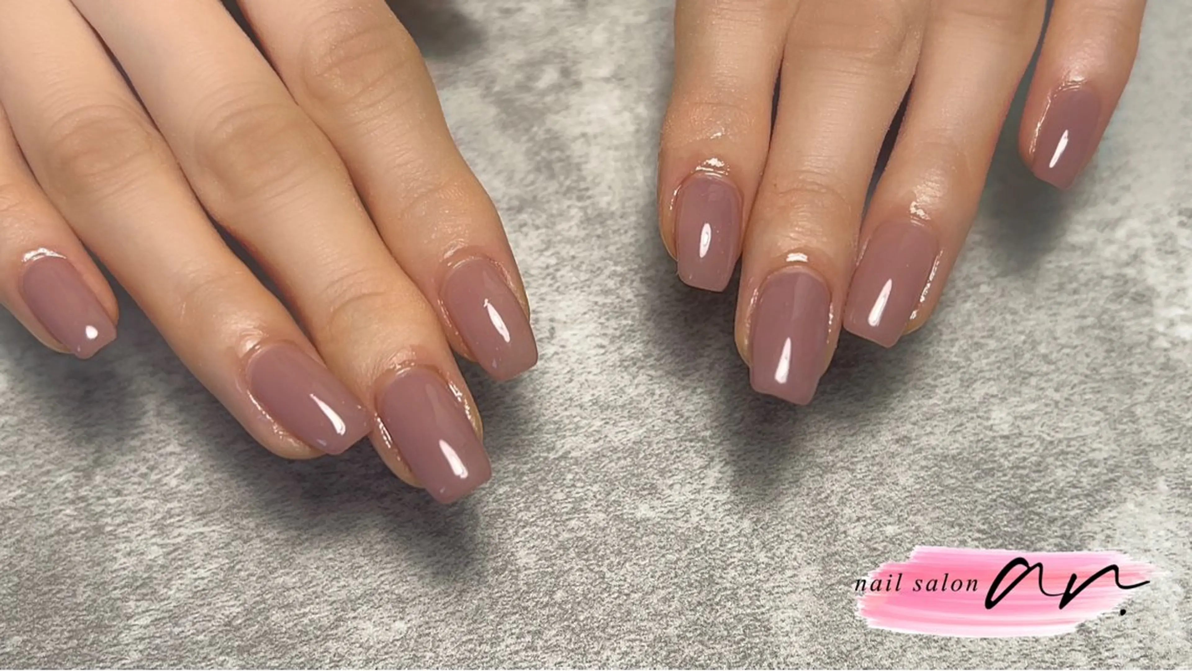 ネイル ワンカラーネイル nailsalon ar.のネイルデザイン