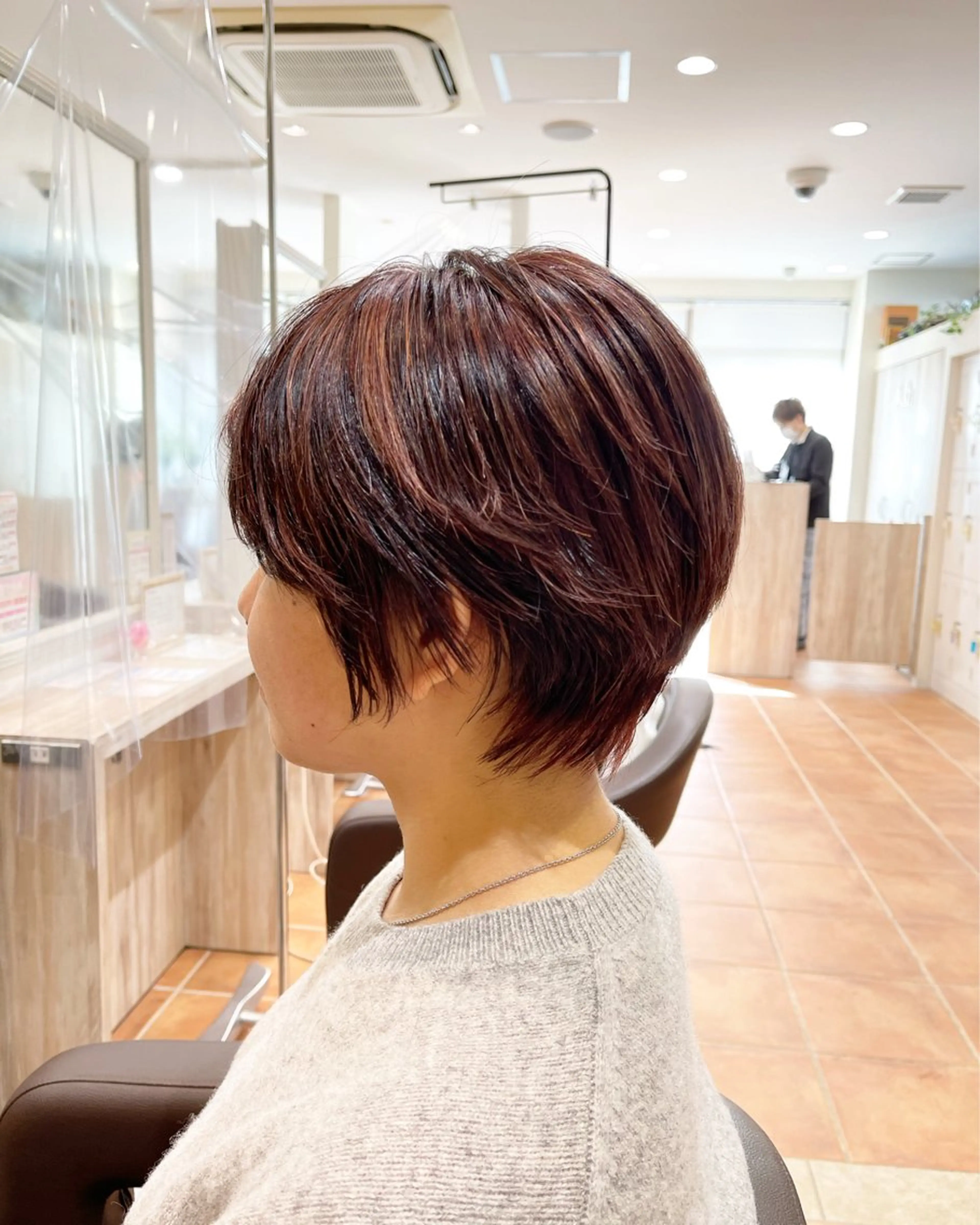 ショート 髪質改善 カット ☘️清潔感爆上げ☘️ 岡部恒輝のヘアスタイル