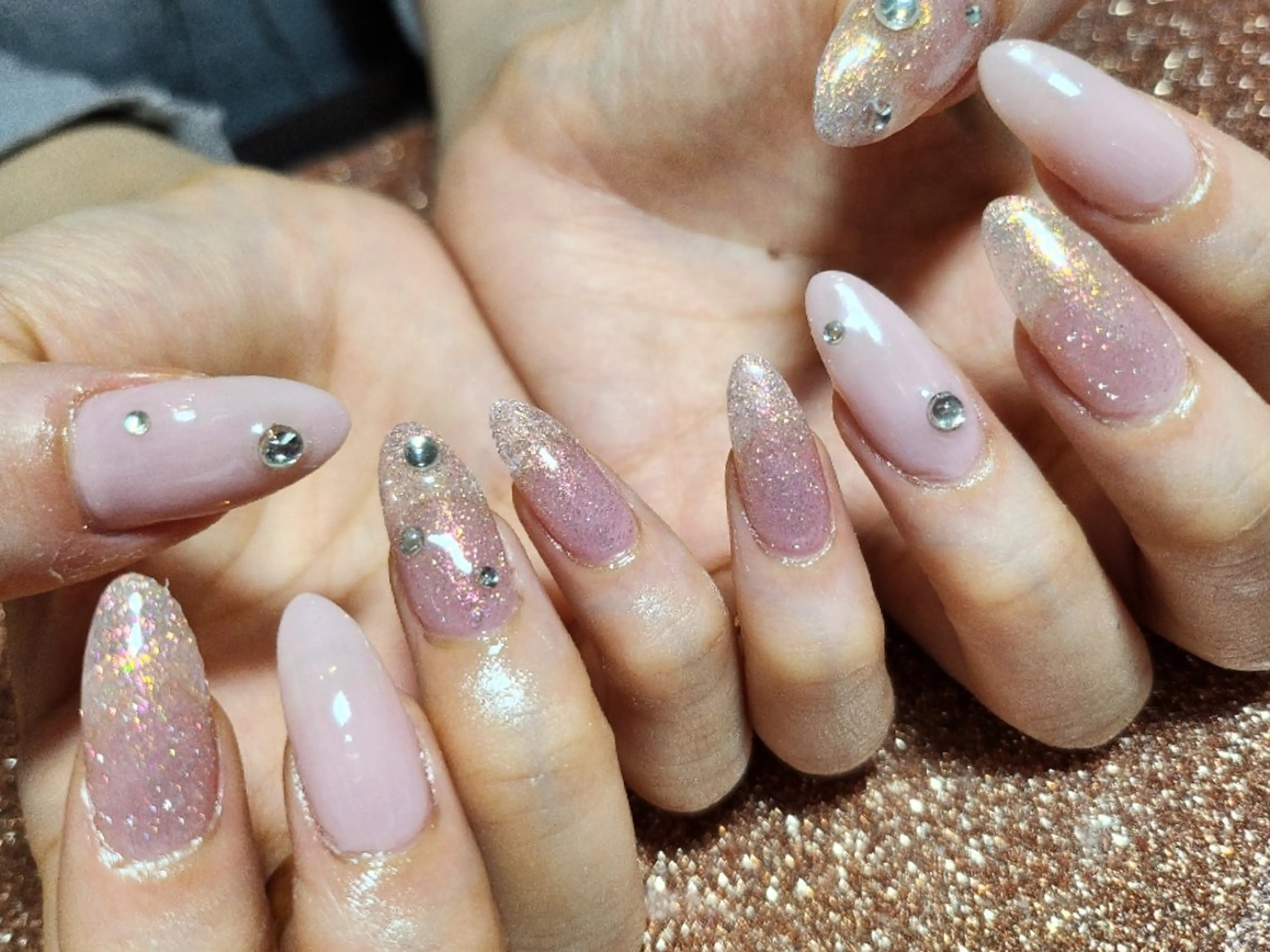 ネイル ハンドネイル 💜bora .のネイルデザイン